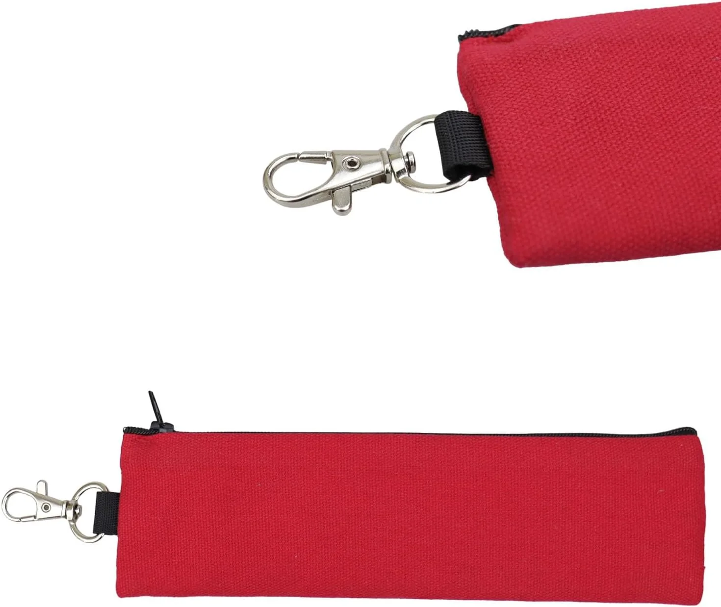 کیف حمل داروی حساسیت رنگین کمانی، 2 عددی، عایق بندی شده، کوچک و باریک، دارای گیره، مناسب برای داروهای ضروری، قرمز