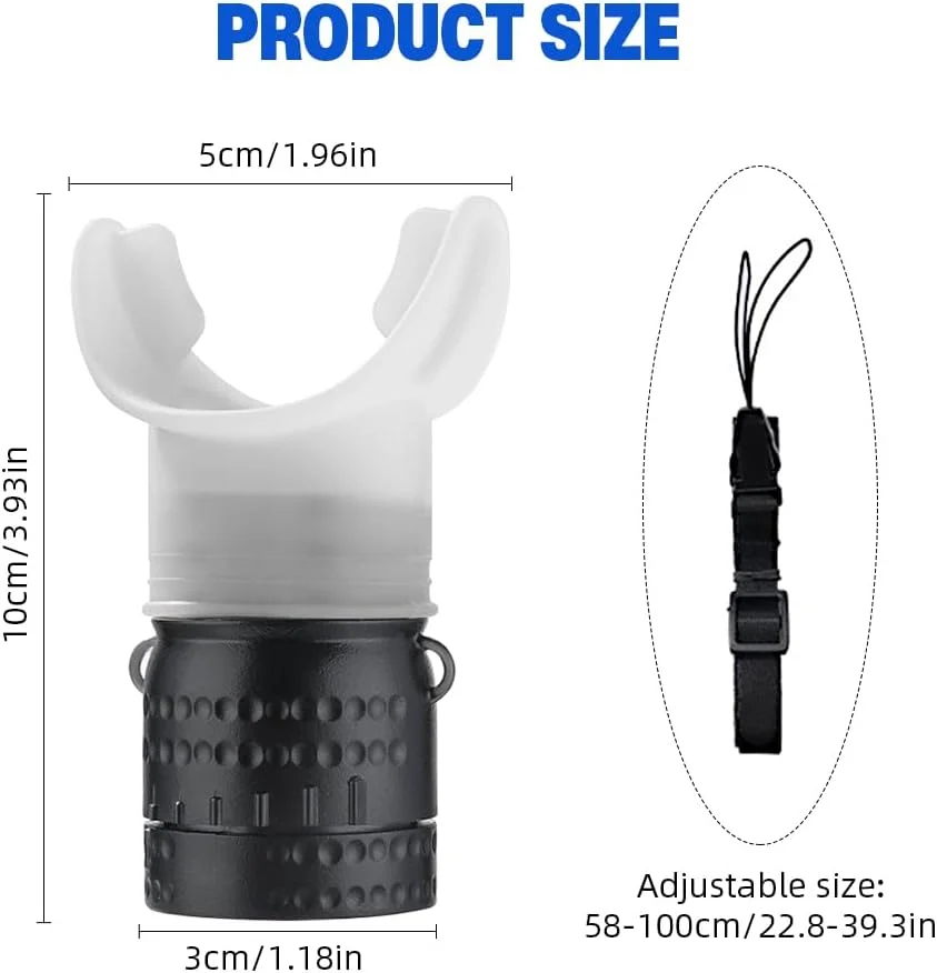 تمرین دهنده تنفسی Proberos® دم/بازدم برای تناسب اندام دویدن، مقاومت قابل تنظیم، بهبود استقامت عضلات