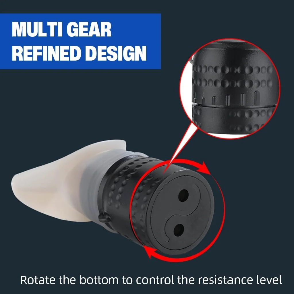 تمرین دهنده تنفسی Proberos® دم/بازدم برای تناسب اندام دویدن، مقاومت قابل تنظیم، بهبود استقامت عضلات