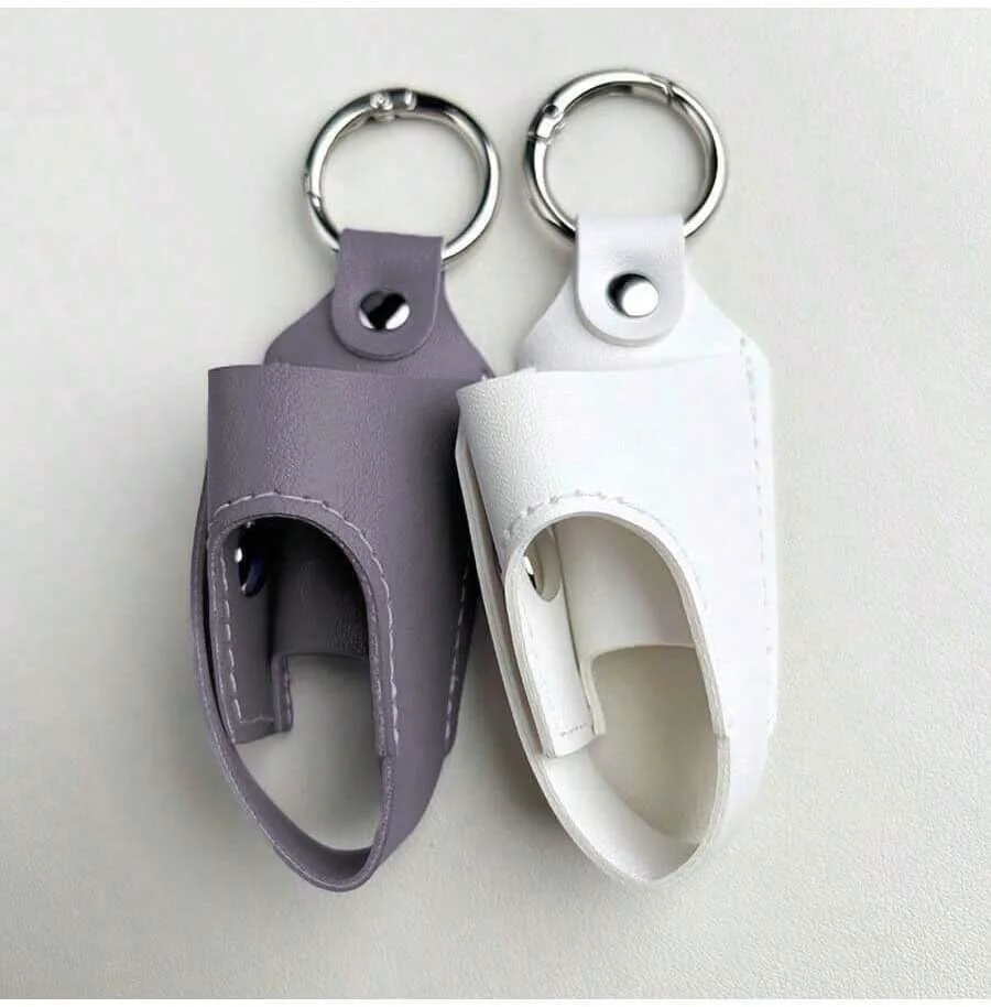 کیف نگهدارنده استنشاقی آسم، چرم مصنوعی PU، محافظ، مسافرتی، کوچک و کاربردی، کیف حمل سبک وزن با گیره کارابین، استنشاقی شامل نمی شود (فقط کیف)