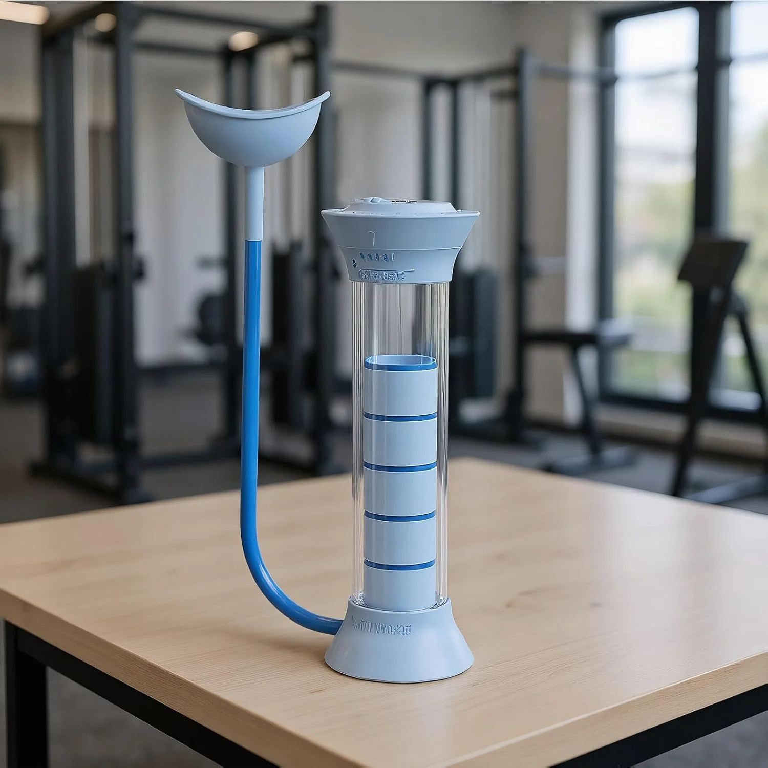 دمبل تنفسی قابل حمل، تمرین دهنده ریه با صفحه نمایش دیجیتال | تجهیزات تمرینی برای آواز خواندن، رقص، غواصی در فضای باز، شنا و فعالیت های خانگی