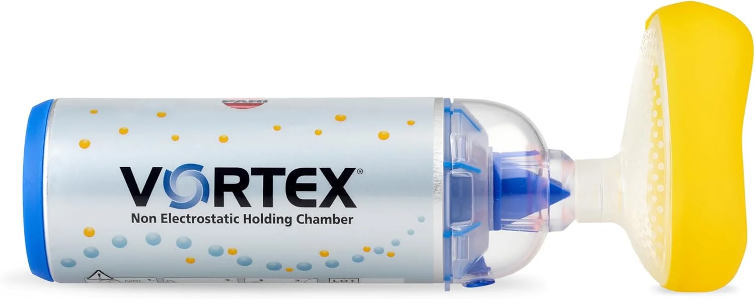 پاری ورتکس اینهالر با ماسک کودکانه برای استنشاق در ترکیب با اسپری های دارویی - برای کودکان از 4 سال