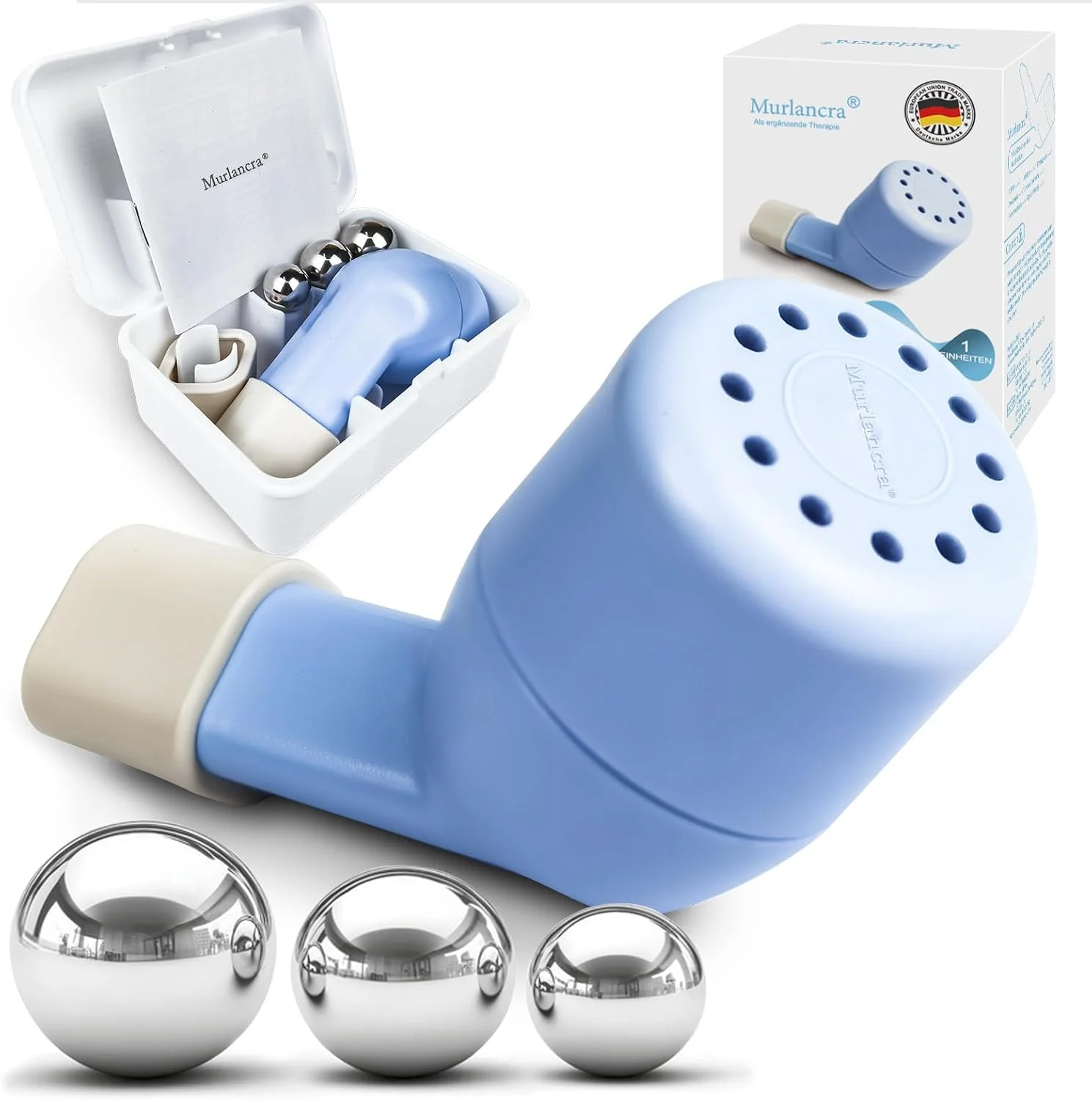 دستگاه تمرین ریه و پاک کننده مخاط برای تنفس و رفع انسداد