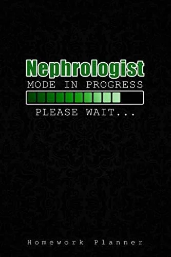 حالت متخصص کلیه در حال انجام، لطفا صبر کنید | دفترچه برنامه ریزی تکالیف و ژورنال دانشجویی | برای دانشجوی متخصص کلیه