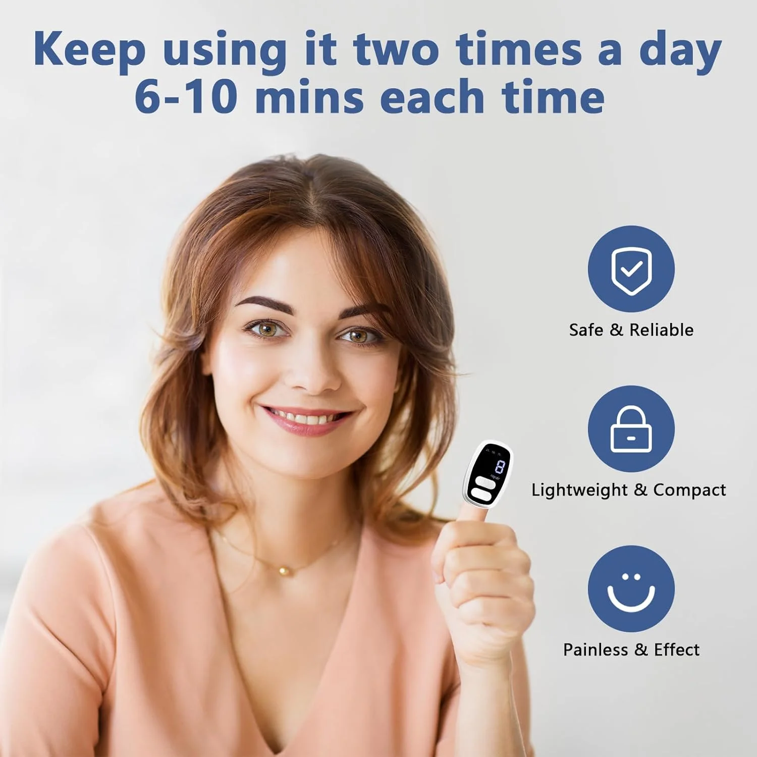 دستگاه تمیز کننده ناخن و قارچ ناخن 2 در 1 برای ناخن های دست، نور قارچ ناخن با نمایشگر دیجیتال برای ناخن های ضخیم و تغییر رنگ داده