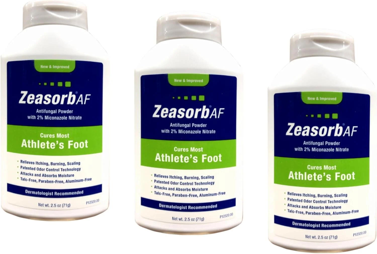 پودر ضد قارچ Zeasorb برای پای ورزشکاران - 70 گرم (بسته 3 عددی) پودر ضد قارچ Zeasorb برای پای ورزشکاران - 70 گرم (بسته 3 عددی)