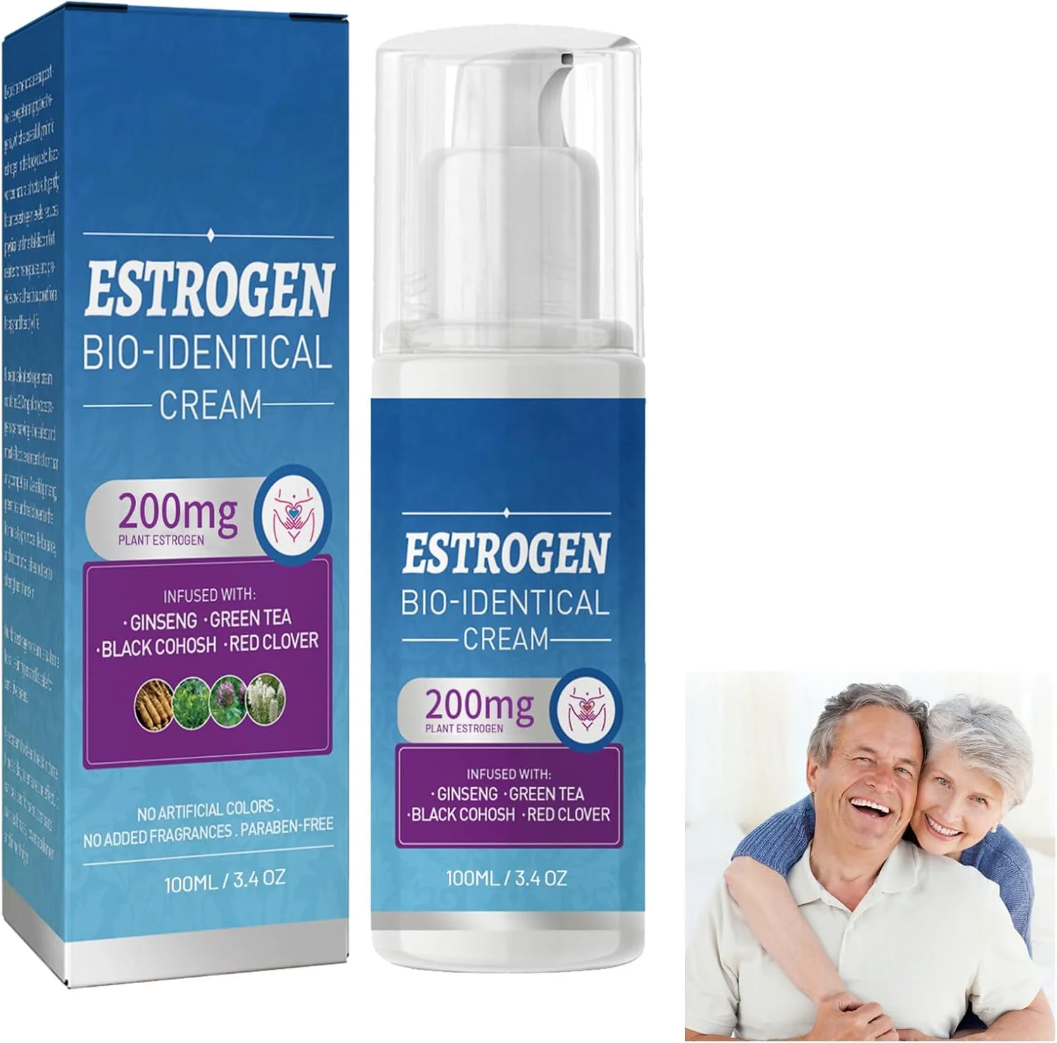 ژل 100 میلی لیتری استروژن، کرم رفع یائسگی برای بانوان