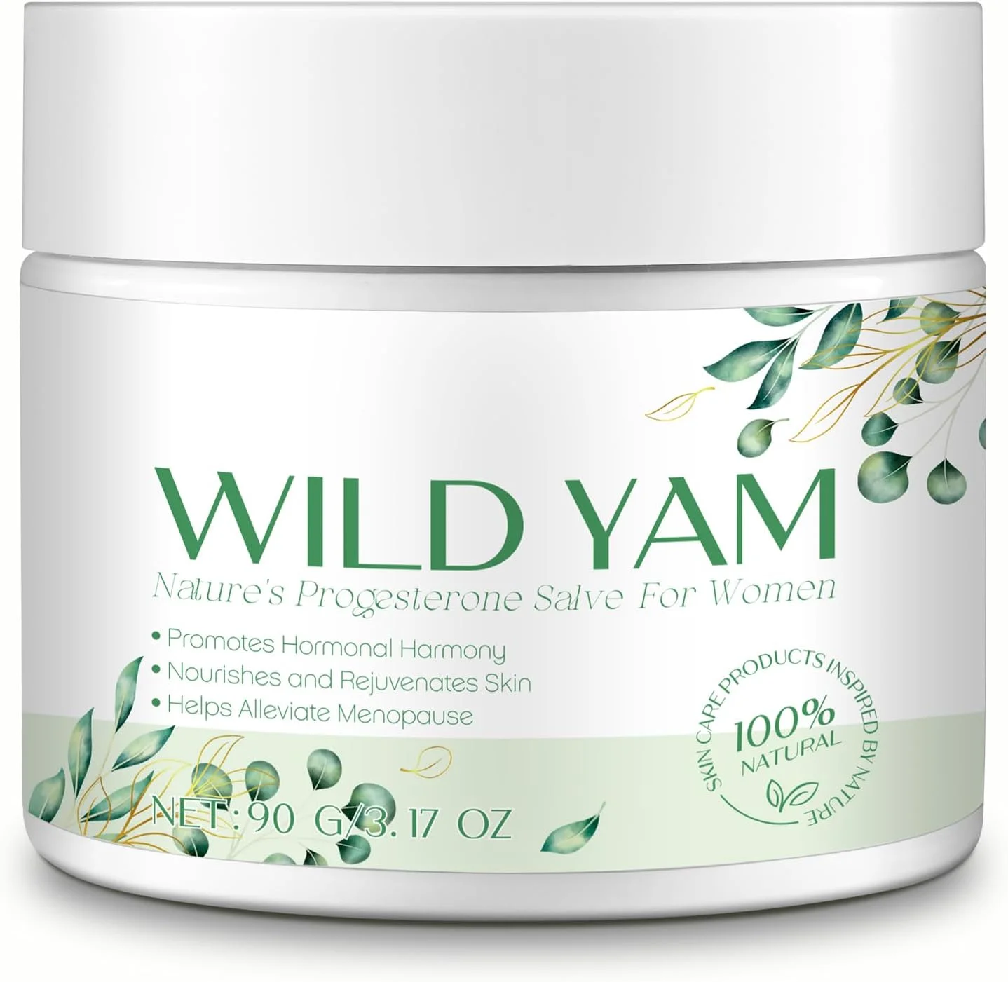 کرم سیب زمینی وحشی برای تعادل هورمونی، محصولات مراقبت از پوست طبیعی، تسکین ناراحتی های قاعدگی، غنی از ویتامین ها، تغذیه کننده پوست، تسکین مشکلات مربوط به دوران یائسگی در زنان، 90 گرم