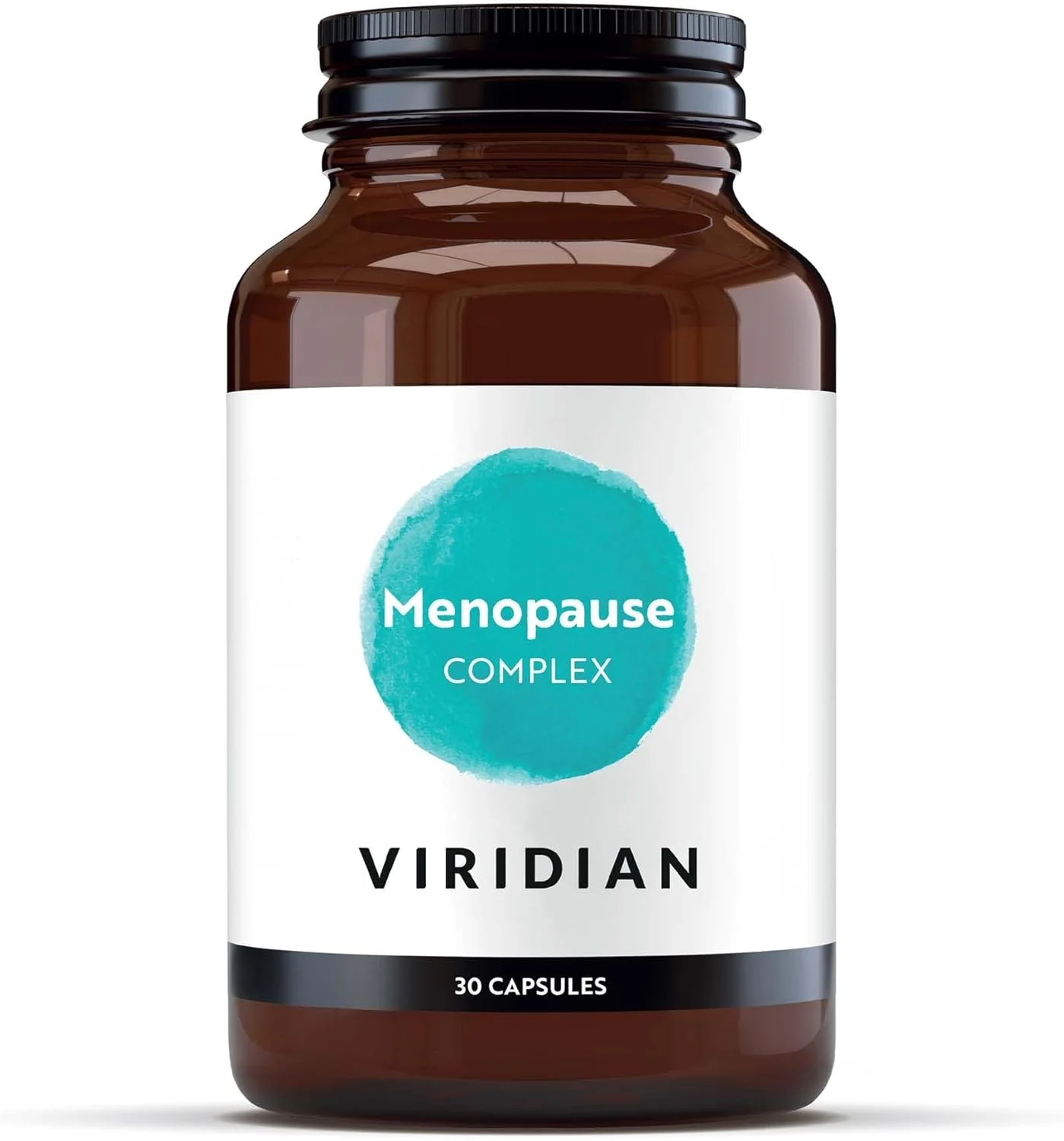 ویریدیان - کمپلکس دوران یائسگی - 30 کپسول حاوی رازک، بادرنجبویه، زعفران و مریم گلی | فرموله شده توسط متخصصین تغذیه مجرب | قدرت مطلوب | مواد تشکیل دهنده منحصراً فعال | وگان