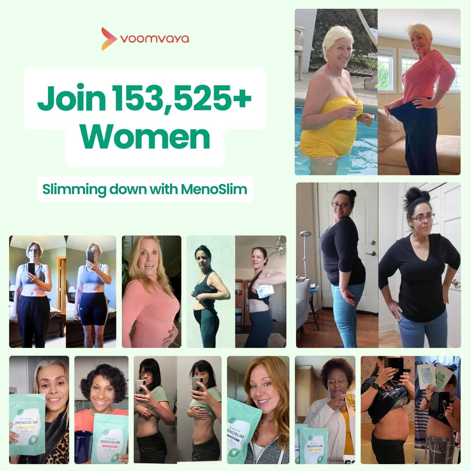 چای منو اسلیم ووم وایا - مکمل های طبیعی برای دوران یائسگی، مکمل های دوران پیش از یائسگی و استروژن برای زنان - برای نفخ، گرگرفتگی، تعریق شبانه و چاقی شکمی - طعم آکای بری - 30 تی بگ