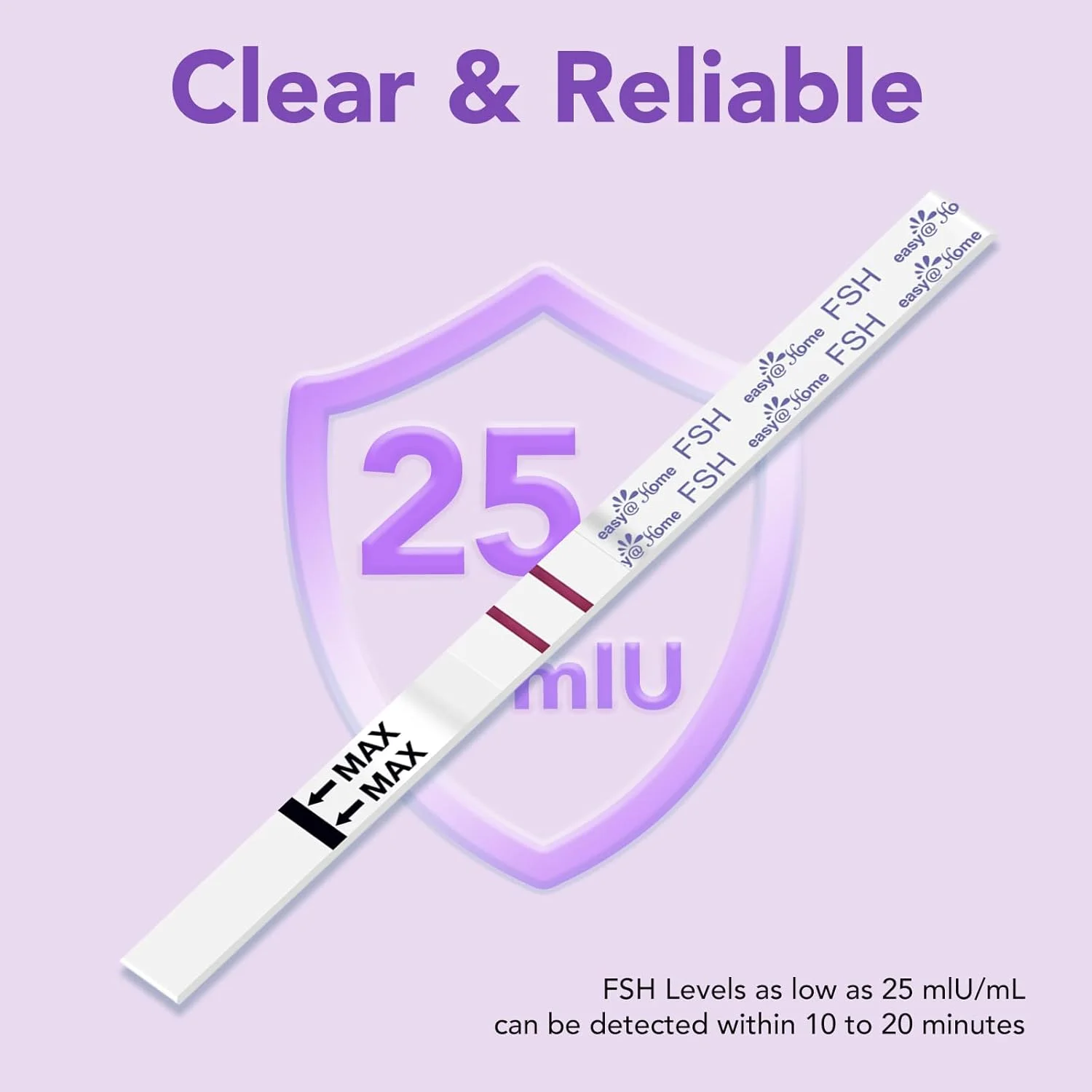 تست FSH ایزی@هوم: 10 نوار تست FSH - درک ذخیره تخمدان و بهینه سازی زمان بارداری در خانه