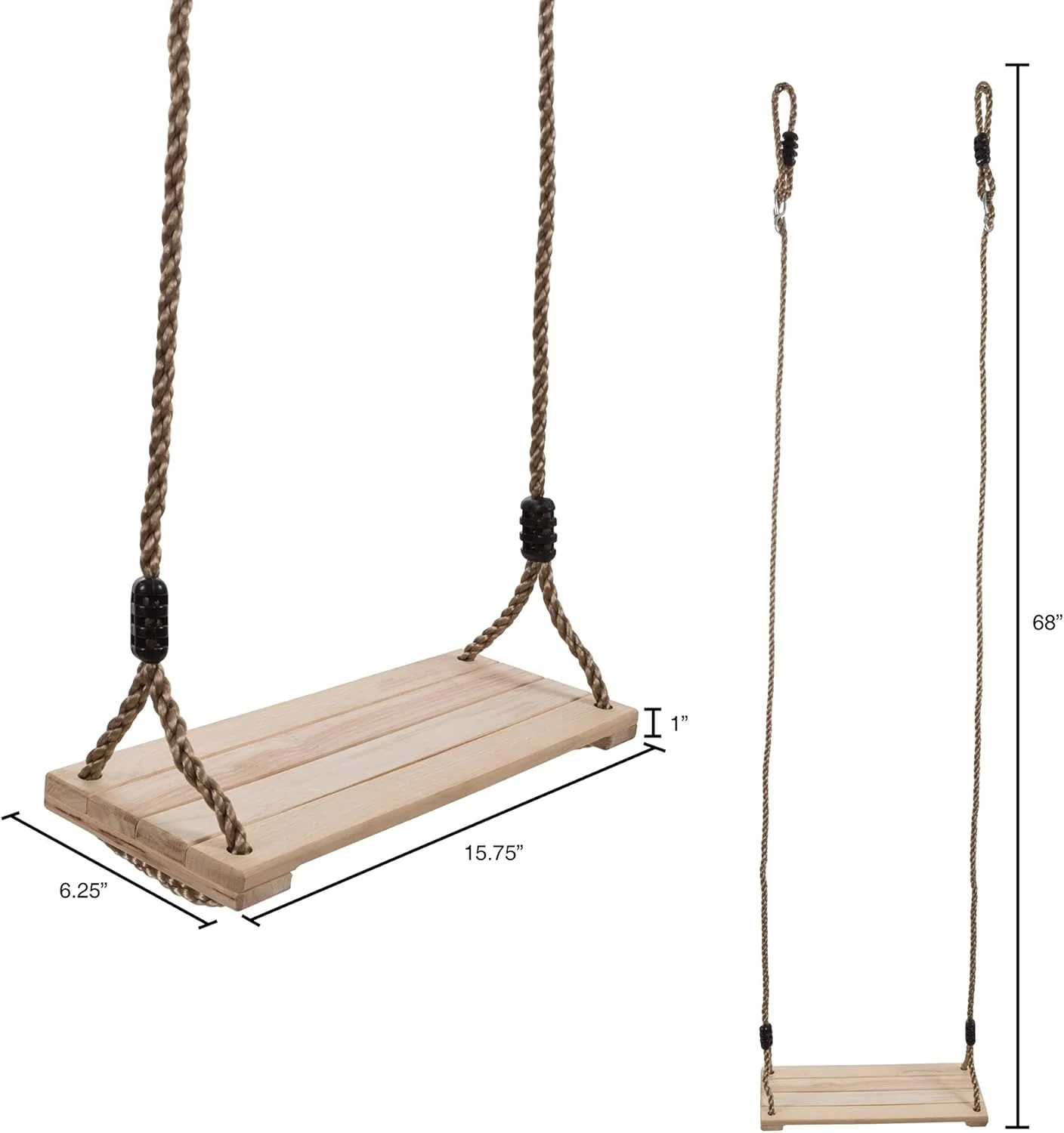 تاب چوبی Hey! Play! مدل 80-SA-062 تاب چوبی Hey! Play! مدل 80-SA-062