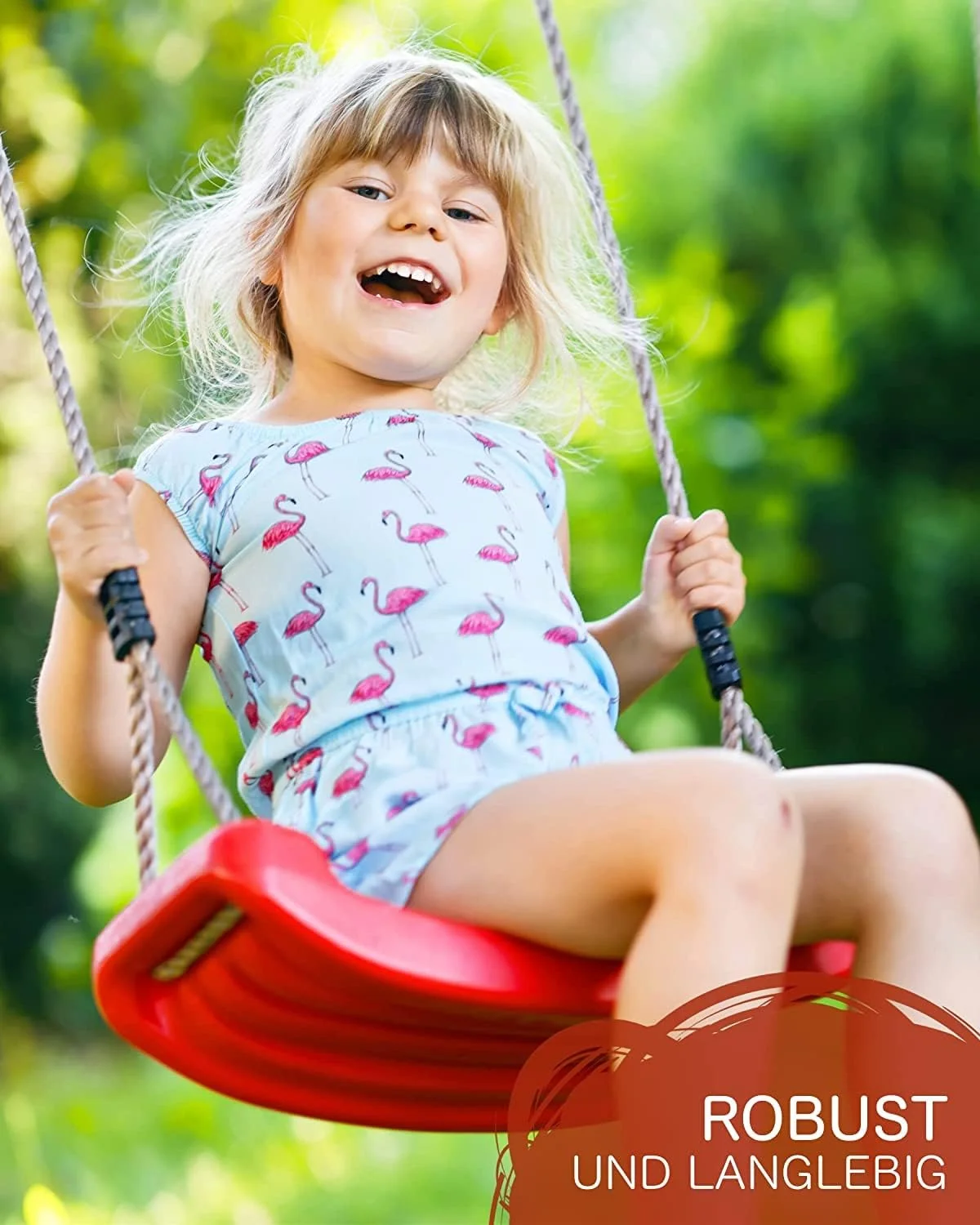 تاب بازی هوک - تخته تاب قابل تنظیم - تاب کودکانه ضد لغزش و مقاوم در برابر آب و هوا - لوازم جانبی باغ و زمین بازی - مناسب برای داخل و خارج از خانه - صورتی