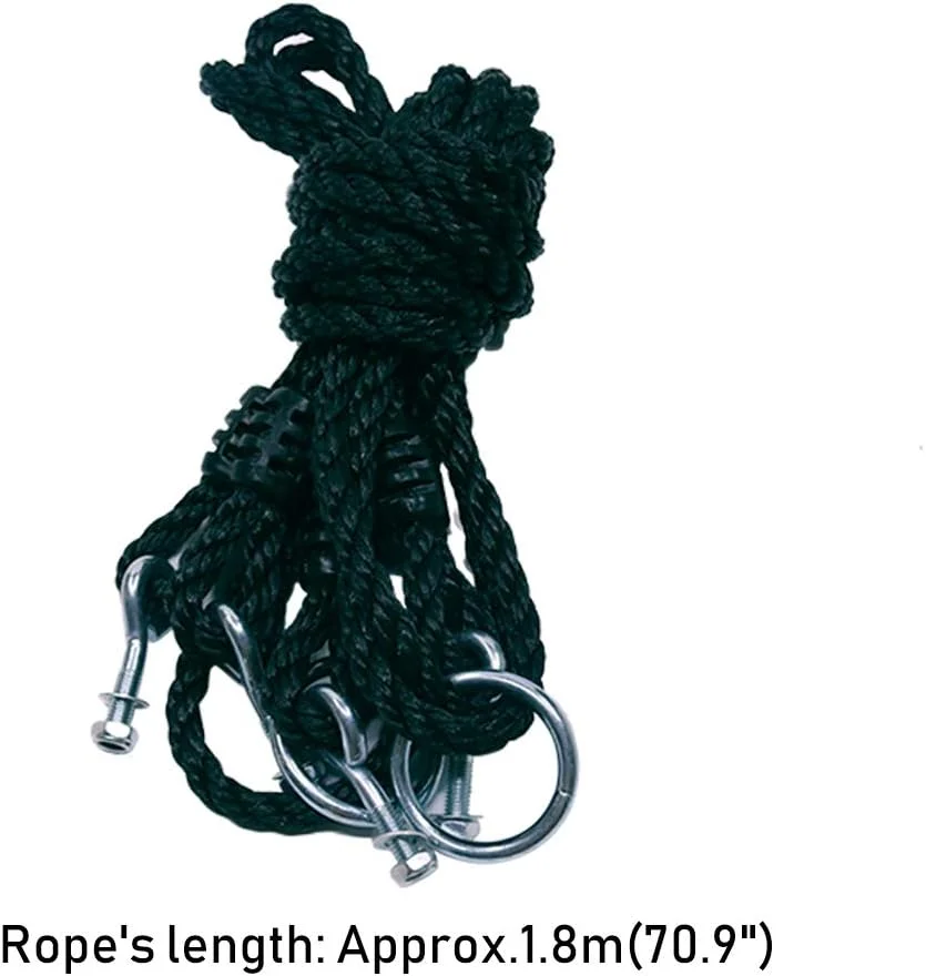 تاب بازی گرد یک متری 40 اینچی مناسب فضای باز، تاب لانه درختی چرخشی 900D 600، تاب طنابی گرد غول پیکر پرنده