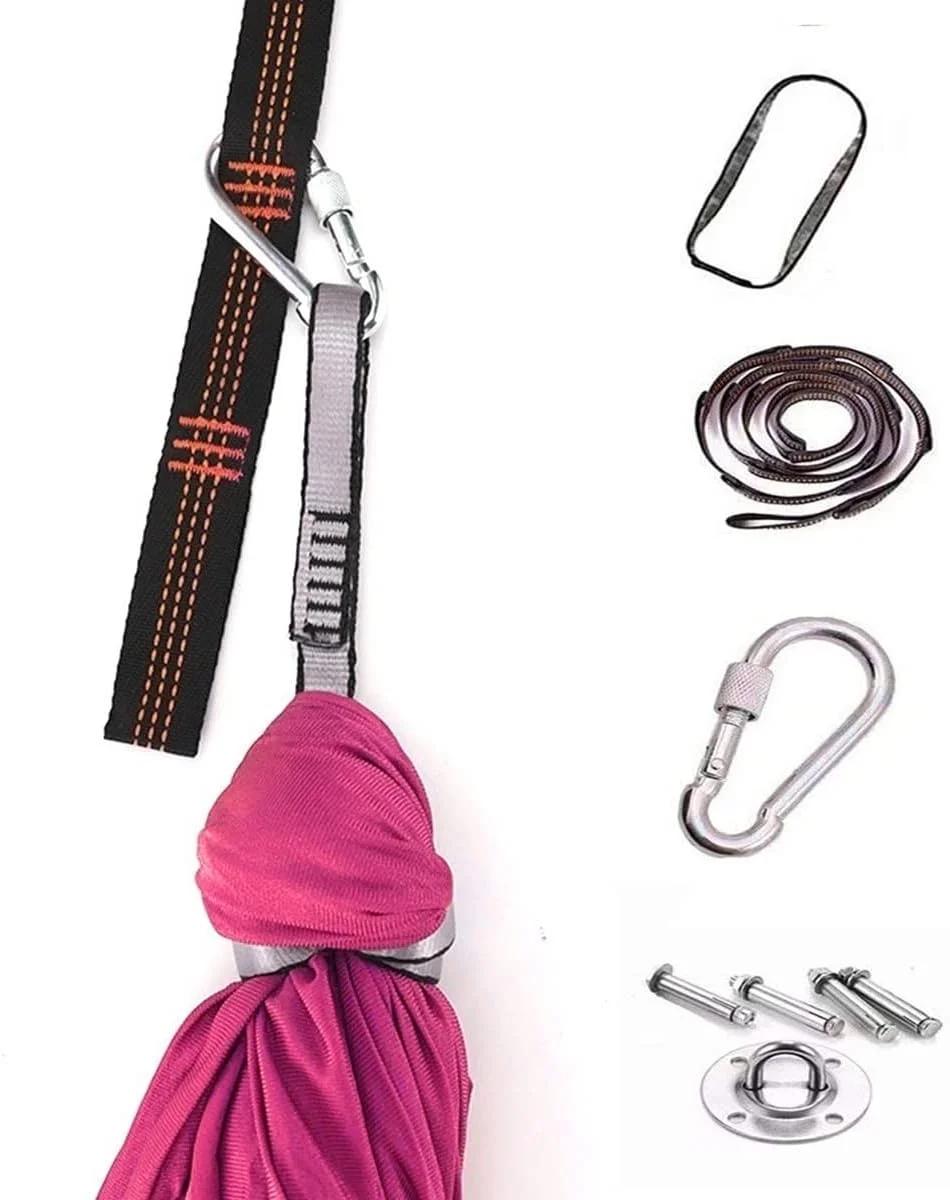 تاب بازی درمانی برای بزرگسالان و کودکان - هاموک حسی آویز برای بازی در فضای داخلی، آرامش و حمایت از اوتیسم (آبی، 100x280 سانتی متر)