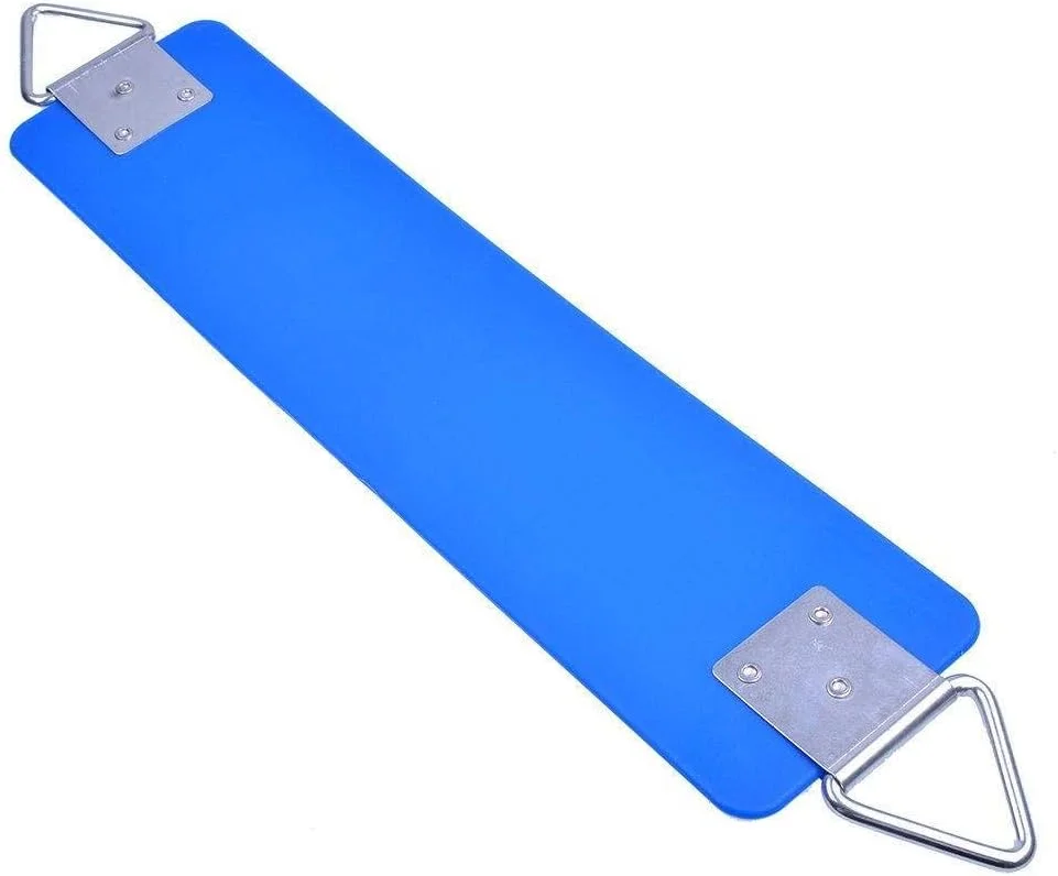 تاب بازی RBW TOYS برای کودکان و بزرگسالان، تاب فضای باز حیاط و زمین بازی با مثلث فلزی، تاب با دوام و سنگین، جایگزین تاب، آبی