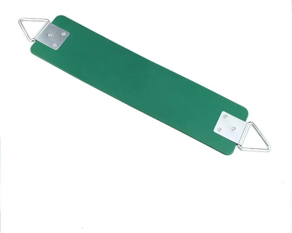 تاب بازی برای کودکان و بزرگسالان، تاب فضای باز حیاط با مثلث فلزی، تاب با دوام و مقاوم، جایگزین تاب، سبز