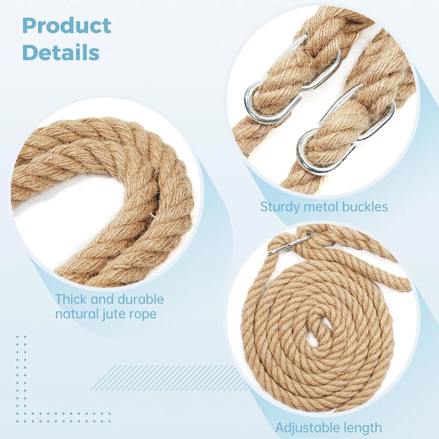 تاب چوبی درخت Toyoget، ظرفیت بارگیری 226 کیلوگرمی، تاب چوبی سنگین برای بزرگسالان و کودکان، صندلی تاب آویز ضد آب با ارتفاع قابل تنظیم برای داخل و خارج از منزل