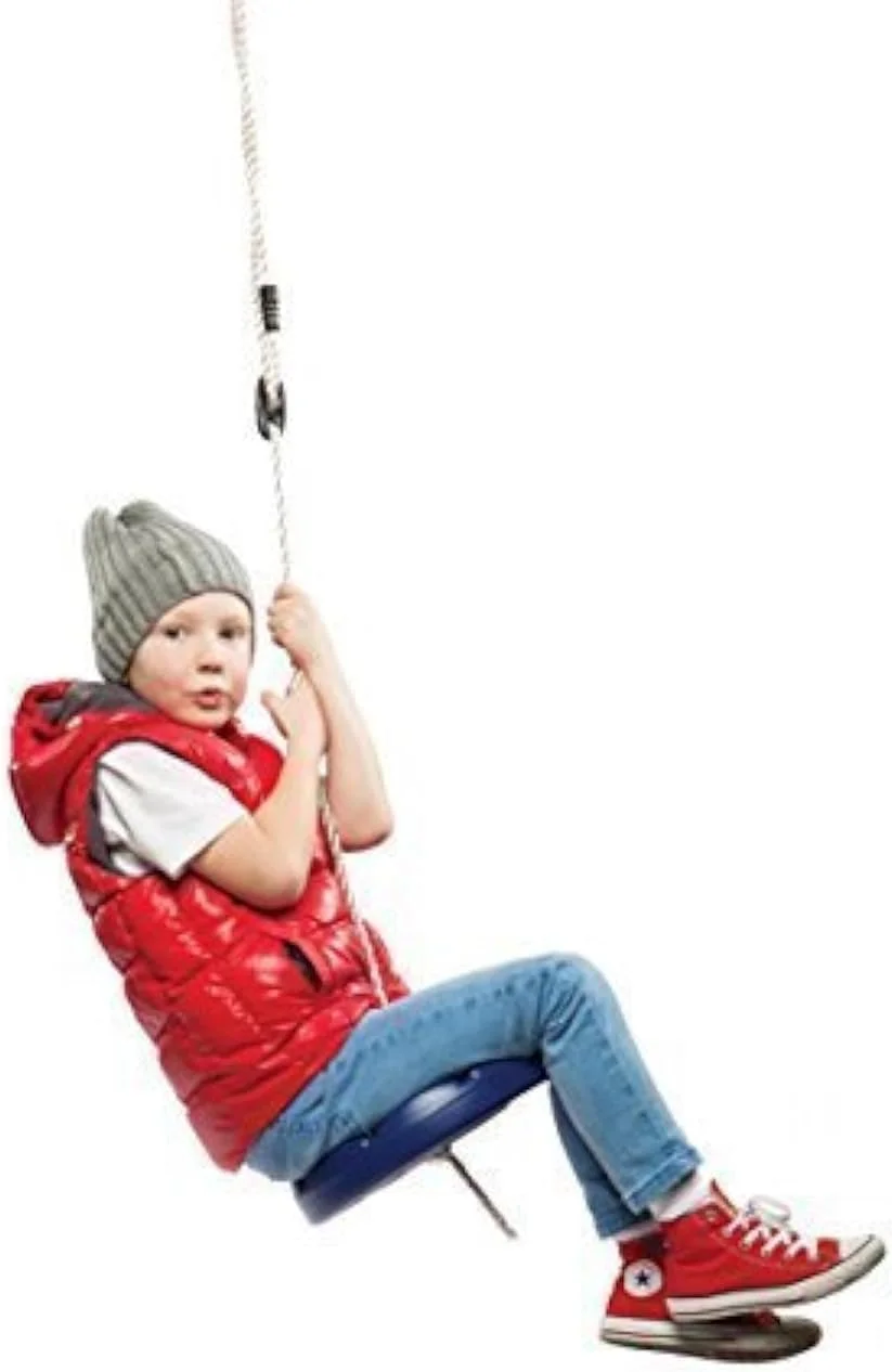 تاب دیسکی با طناب (آبی)