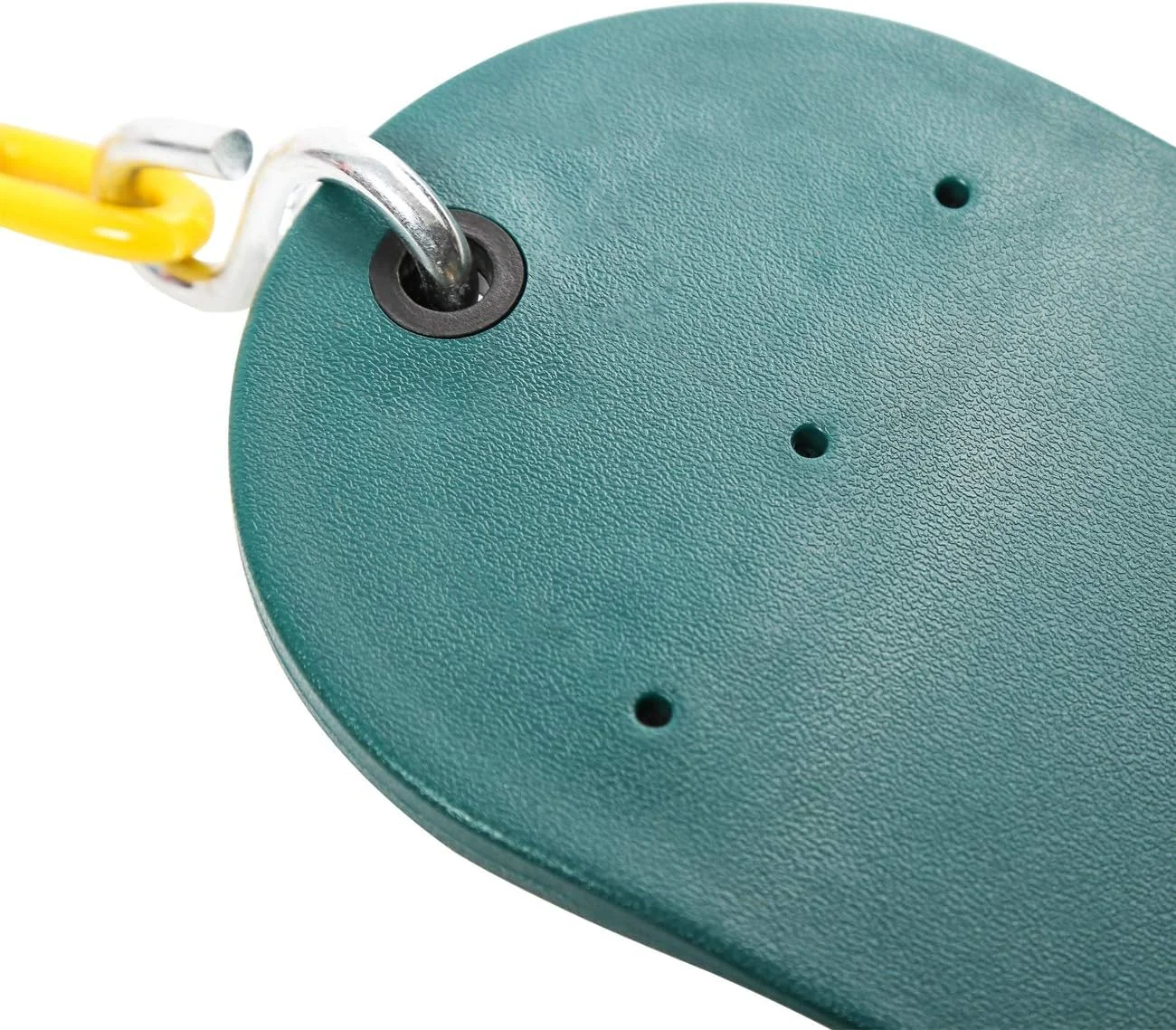 صندلی تاب سنگین Sunnyglade، روکش پلاستیکی زنجیر 66 اینچی، لوازم جانبی مجموعه تاب زمین بازی، با قلاب های فشاری، تحمل وزن 113 کیلوگرم