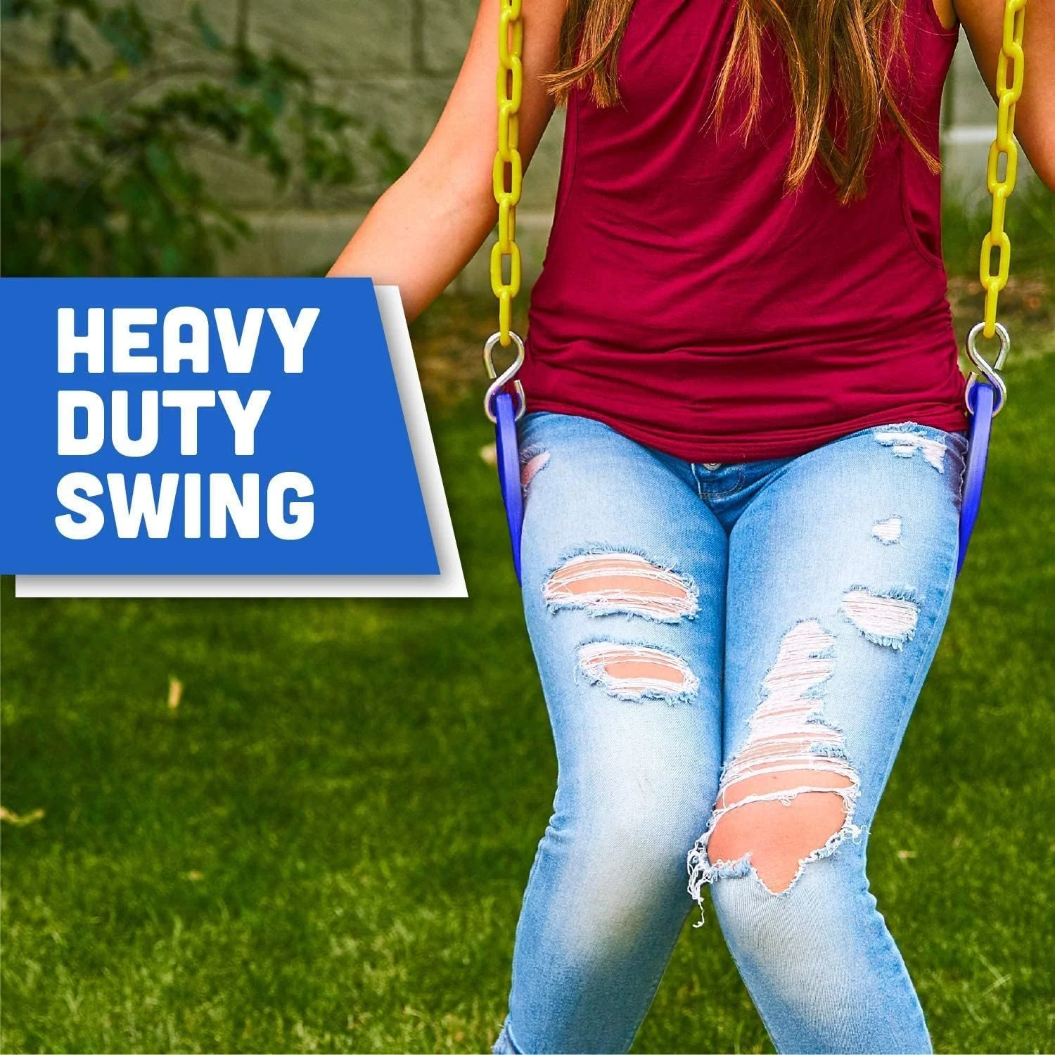 تاب صندلی تاب بازی محصولات سنجاب - صندلی تاب مقاوم و بادوام - آبی