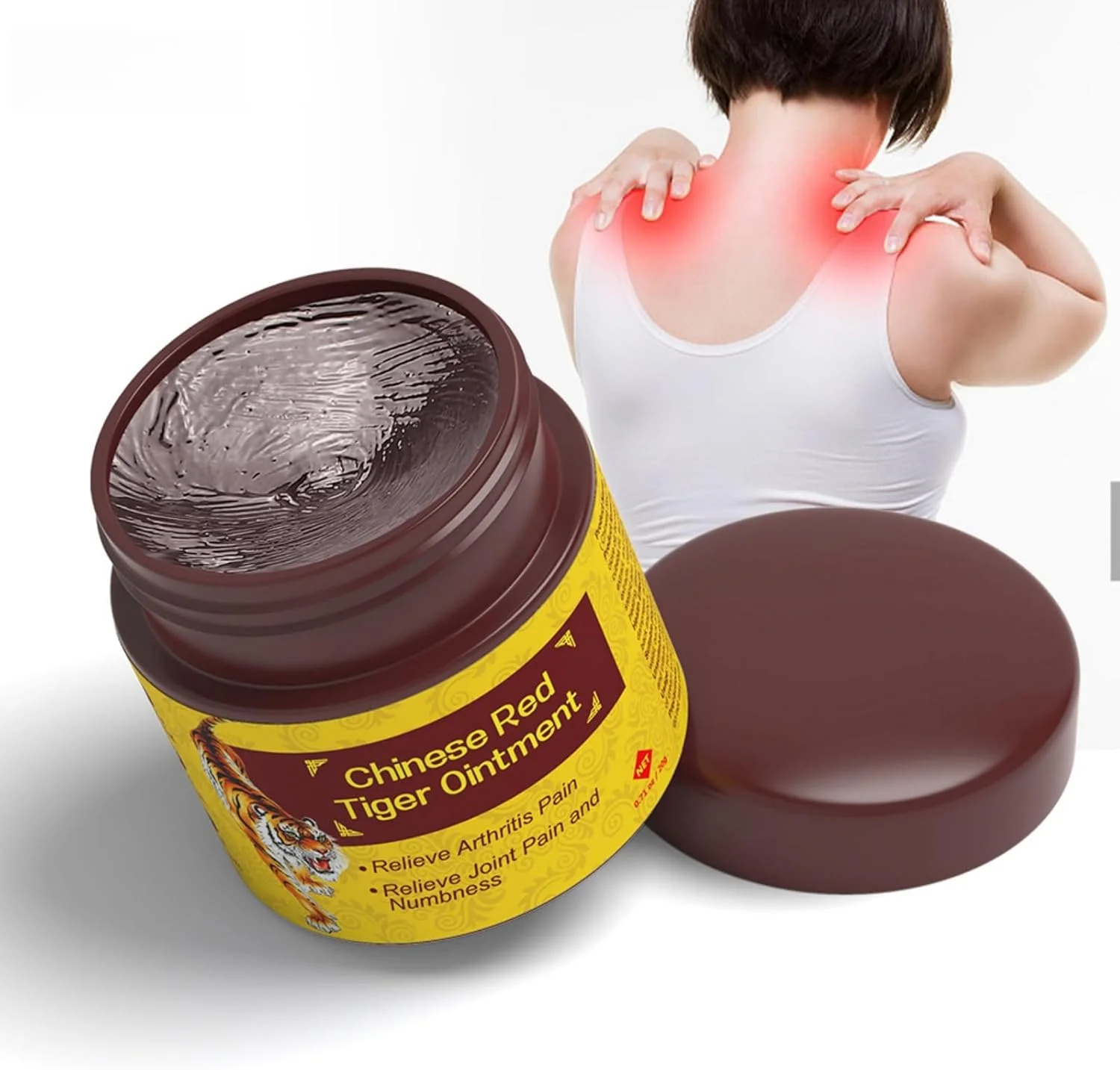 پماد تسکین درد عضلات و استخوان، 20 گرم - کرم تسکین درد موضعی برای تحرک مفاصل و ناراحتی - تسکین درد و گرفتگی عضلات - موثر برای زانو، کمر و دردهای بدن