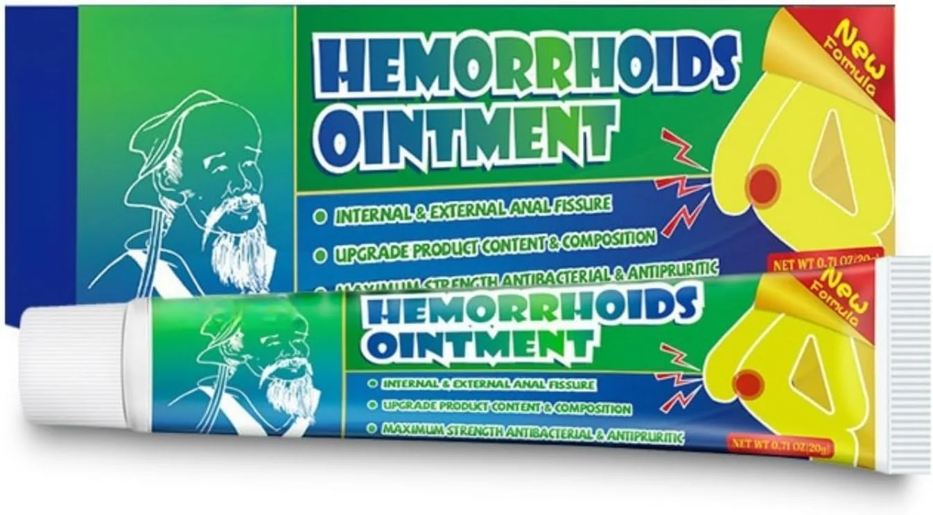 پماد هموروئید 20 گرمی، ضد خارش و تسکین دهنده با اپلیکاتور دقیق برای تورم، ناراحتی، مدیریت هموروئید، فرمول تسکین دهنده، درمان هموروئید برای مراقبت روزانه