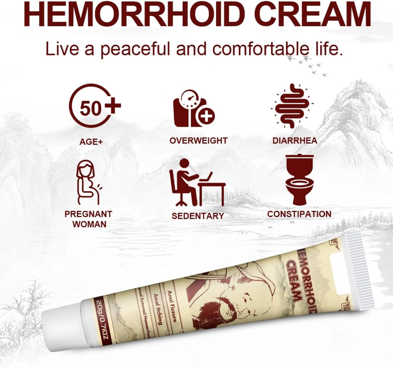 کرم 20 گرمی برای تسکین ، ژل گیاهی برای کاهش تورم، درد و خارش، درمان موثر و مراقبت ملایم