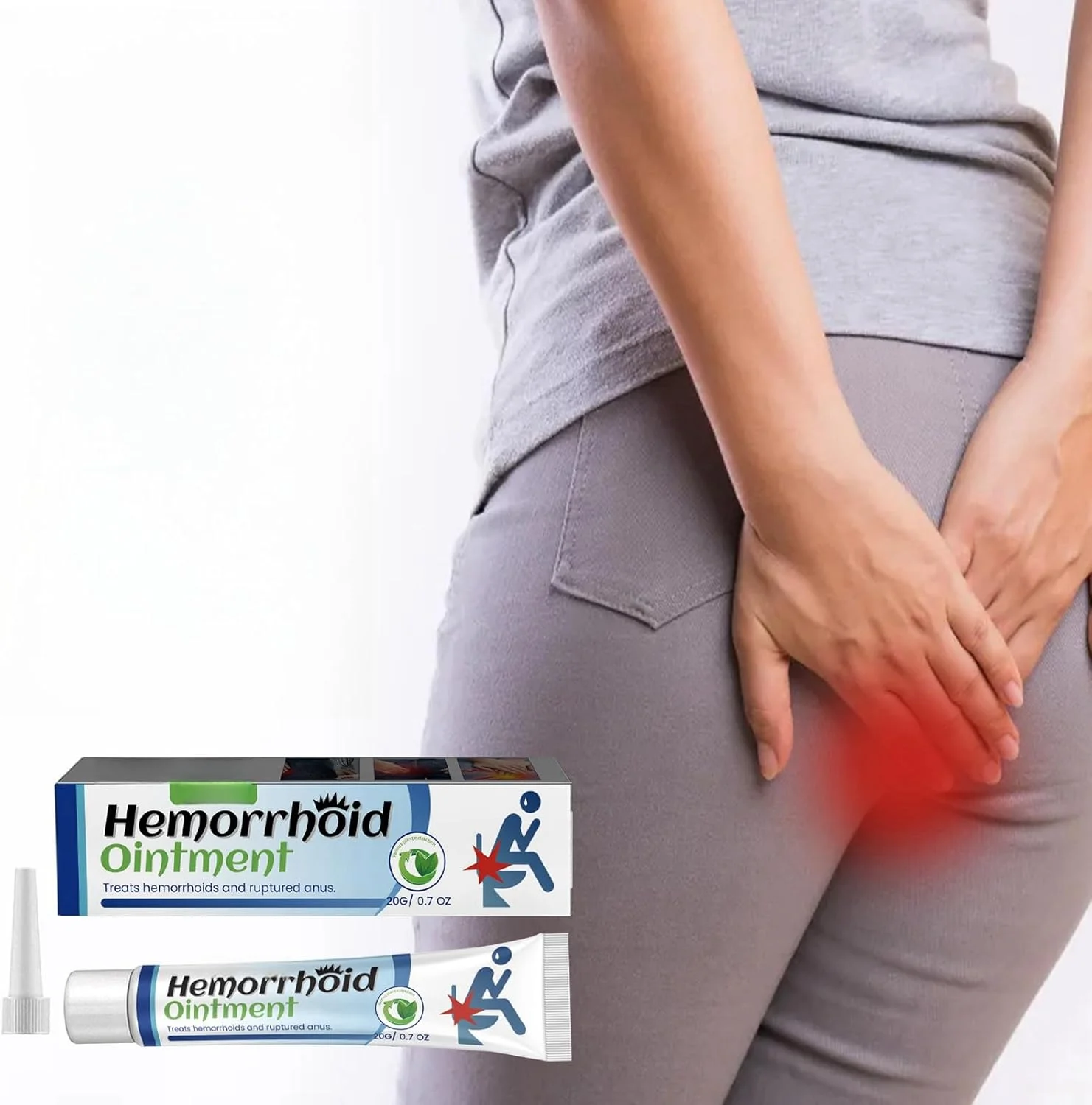 پماد هموروئید 20 گرمی، کرم تسکین دهنده برای درمان هموروئید، تسکین موثر علائم هموروئیدی، کمک به کوچک شدن هموروئید، اثر کمپرس سرد تسکین دهنده برای تسکین سریع