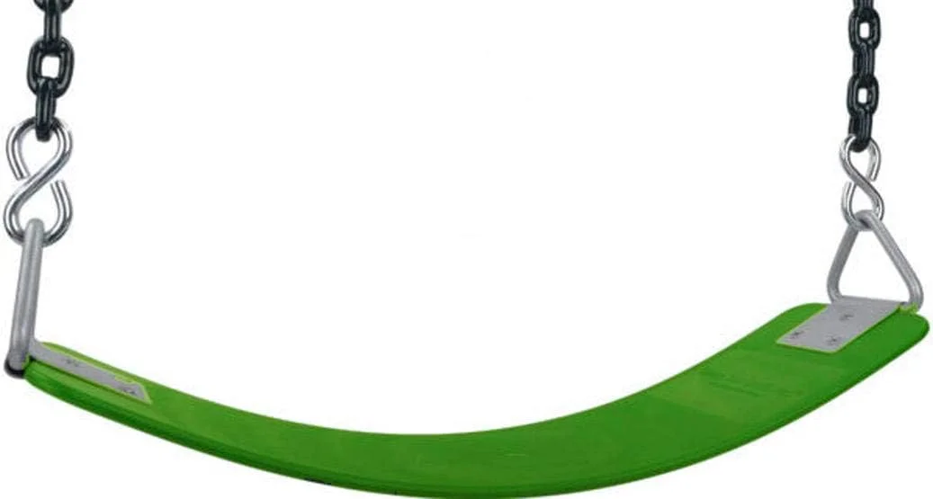 صندلی تاب مقاوم RBWTOYS مناسب بازی در فضای داخلی و خارجی، رنگ سبز، برای فعالیت های کودکان، مدل rbwtoy13125