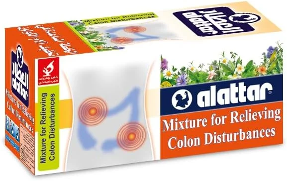 دمنوش گیاهی ترکیبی العطار برای تسکین ناراحتی های روده، 20 کیسه