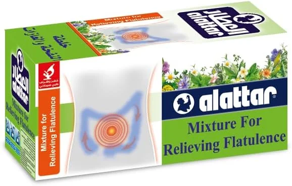 دمنوش گیاهی ترکیبی العطار برای رفع نفخ، 20 کیسه