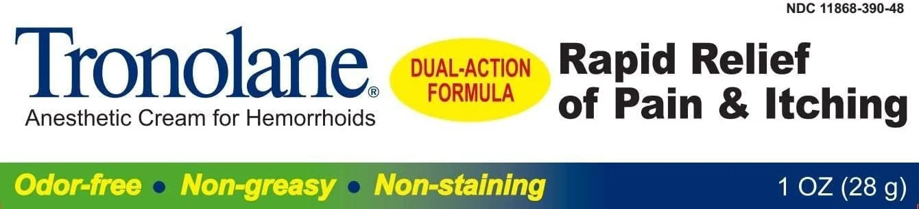 کرم بی حس کننده ترونولان برای بواسیر (بسته 2 عددی، چند رنگ)