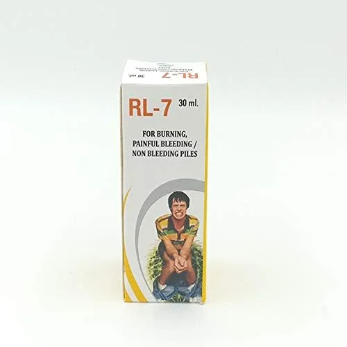 آر اِل-7 برای سوزش و درد ناشی از بواسیر خونی و غیرخونی، 30 میلی لیتر