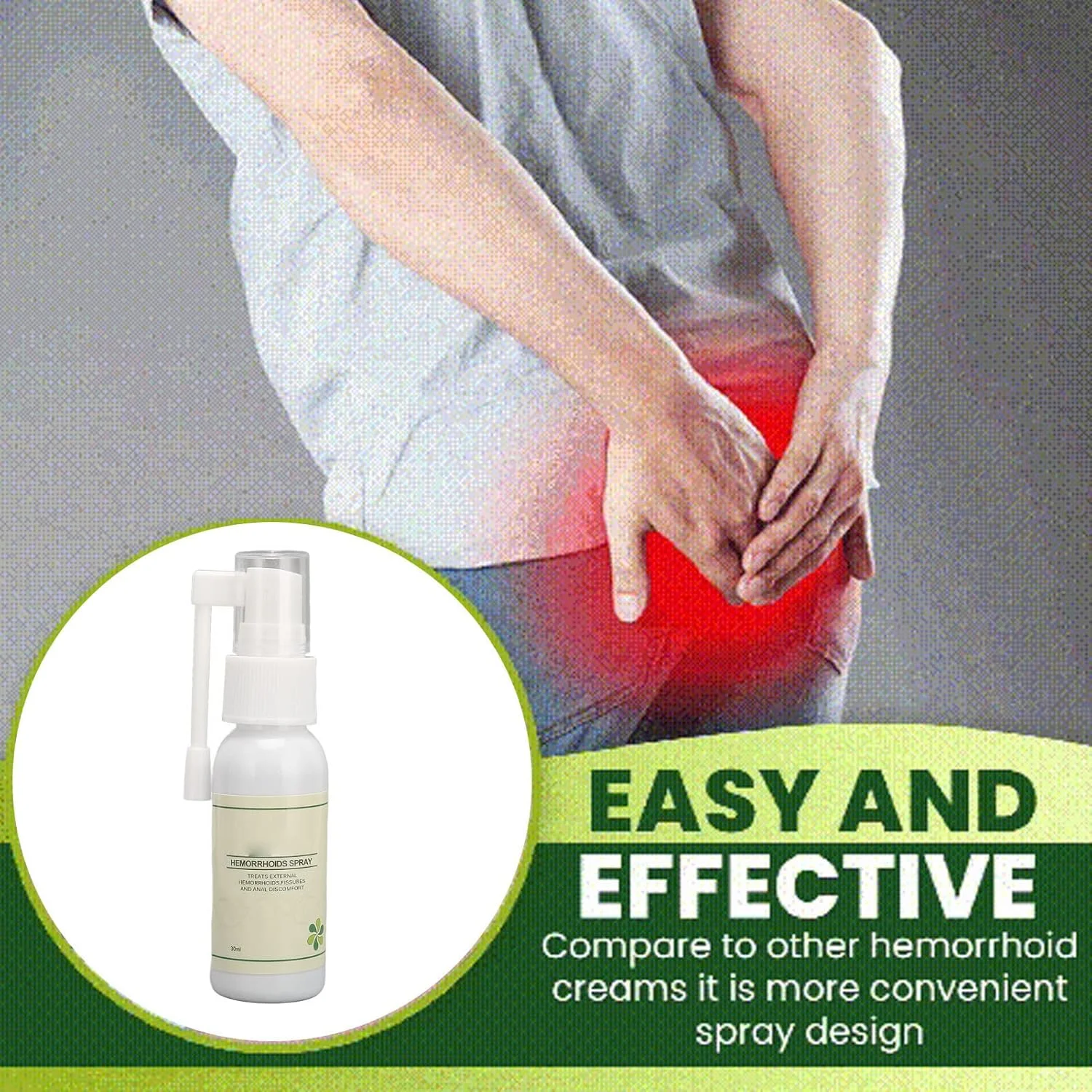 اسپری روغن ترمیم و محافظت کننده - اسپری حاوی عصاره های گیاهی برای رفع مشکلات ناشی از آن، مراقبت از بدن و ضد خارش، تسکین دهنده تورم، 30 میلی لیتر