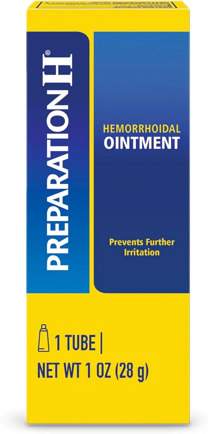 پماد درمان علائم هموروئید Preparation H، تسکین خارش، سوزش و ناراحتی، تیوب (57 گرم)