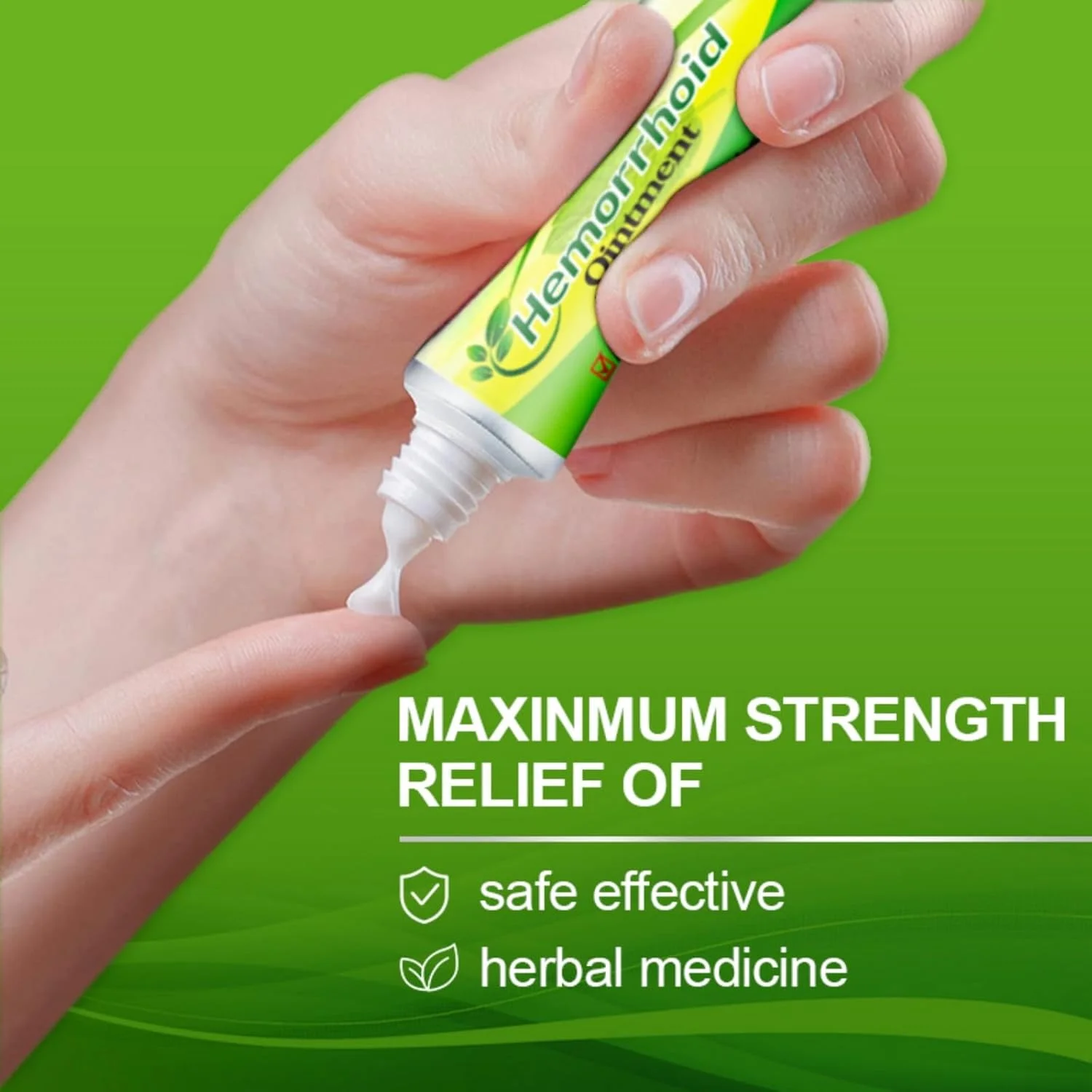 پماد برای رفع علائم هموروئید - تسکین و بهبود موثر هموروئید داخلی و خارجی، 20 گرمی به همراه اپلیکاتور - ژل تسکین دهنده برای خارش و ناراحتی مقعد - فرمول ضد التهابی و خنک کننده