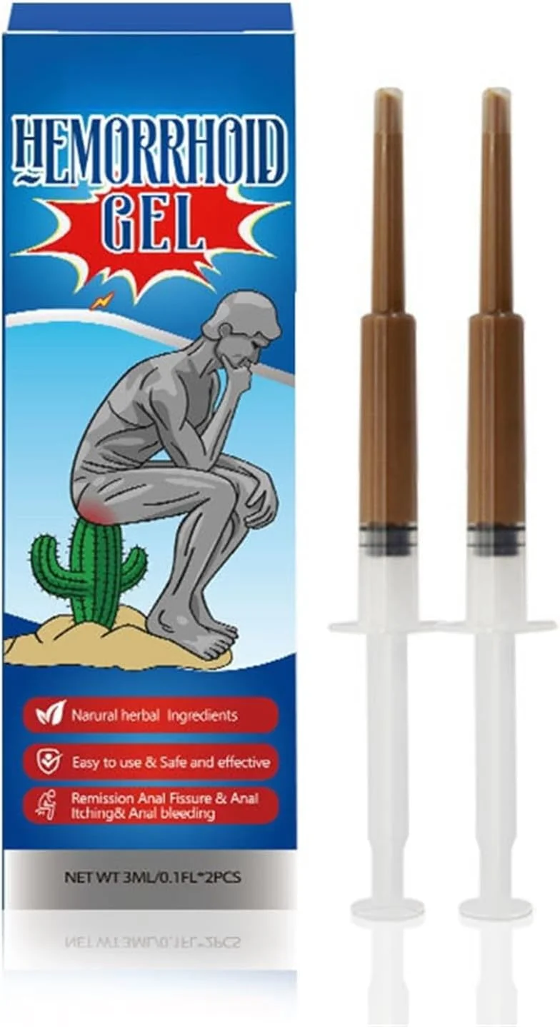 ژل هموروئید گیاهی، تسکین دهنده هموروئید داخلی و خارجی، شیاف هموروئید، ایجاد حس خنکی سریع، ملایم و غیر تحریک کننده (2 عدد)