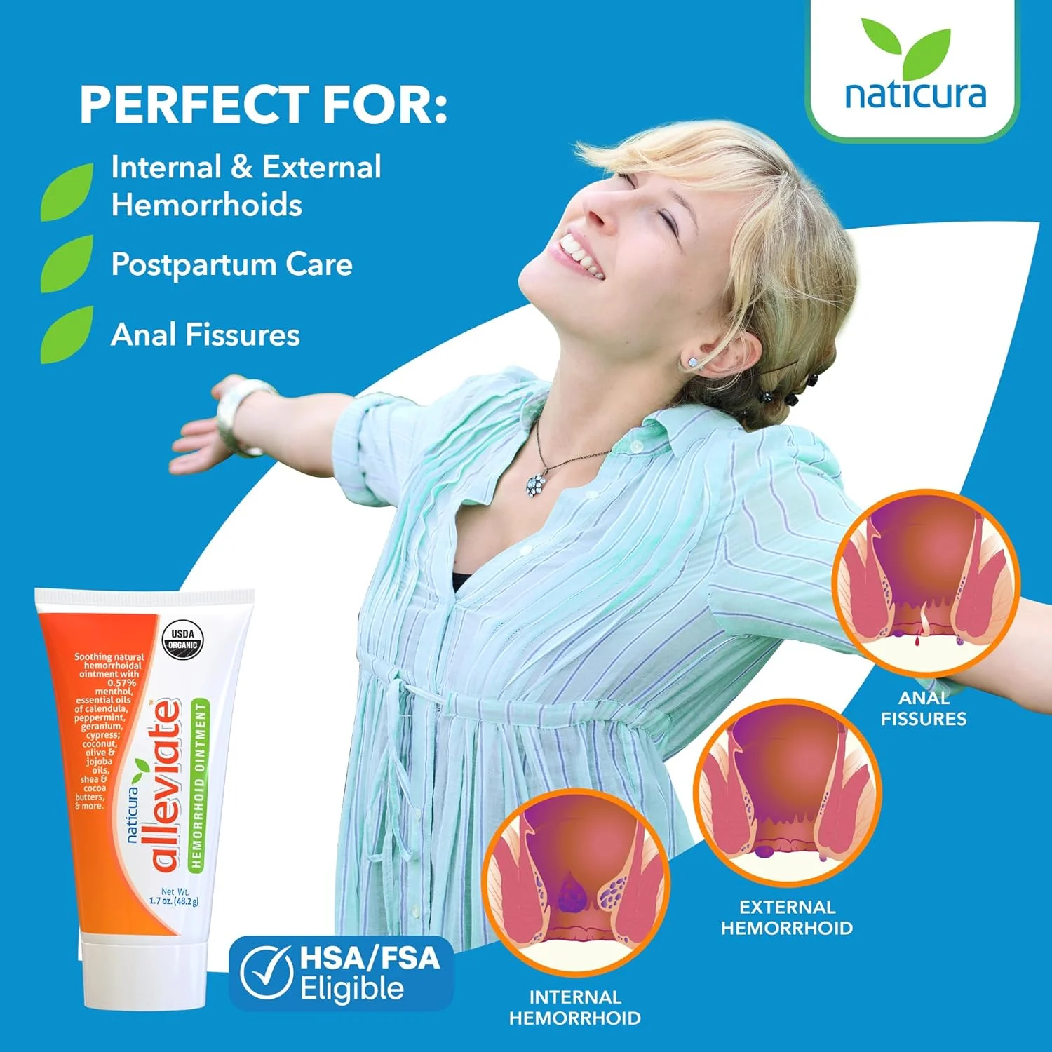 التیام بخش بواسیر ثبت شده در سازمان غذا و دارو (50 گرم)