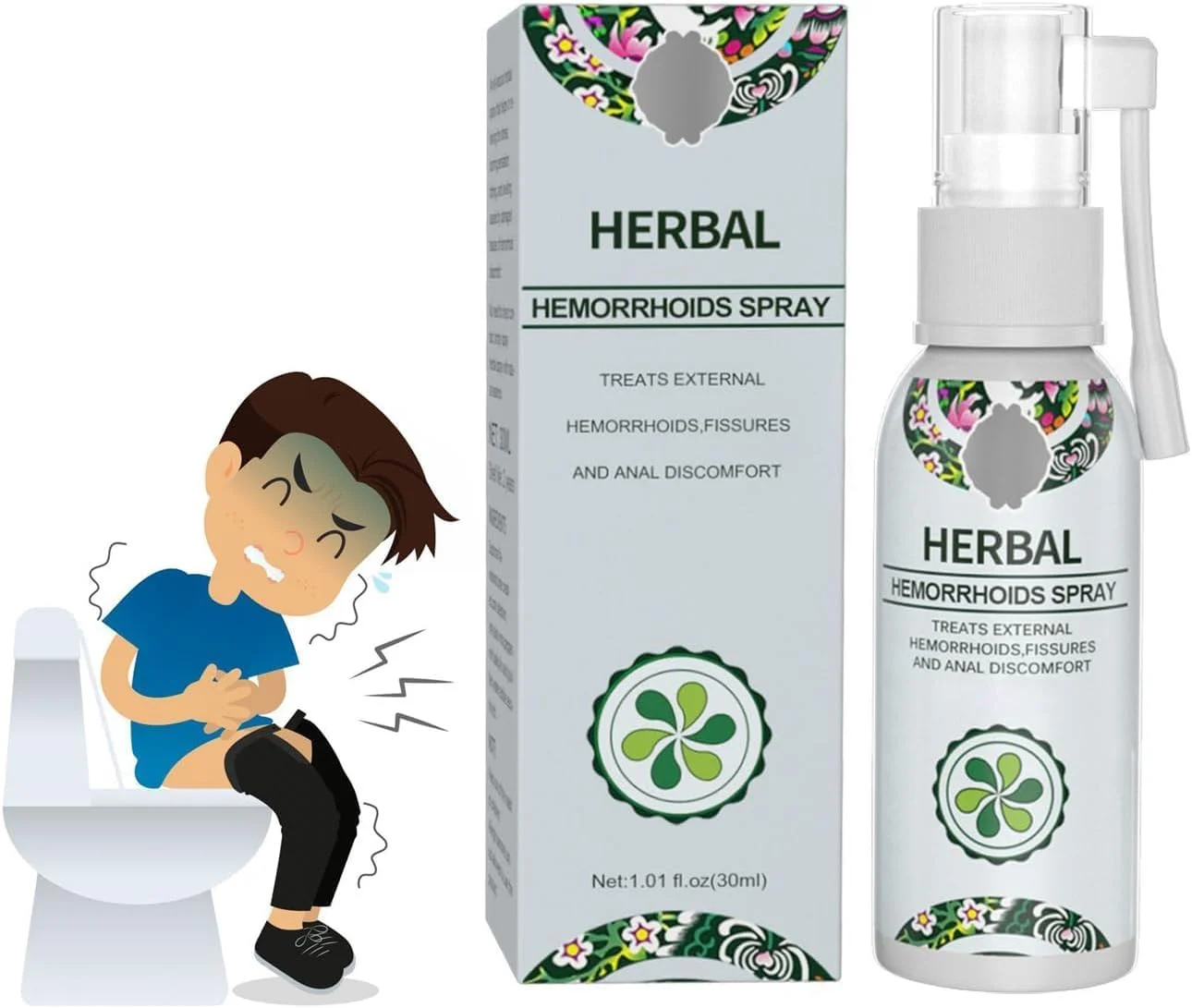 اسپری گیاهی برای رفع ناراحتی مقعدی، اسپری درمان ناراحتی های داخلی و خارجی مقعد، تسکین دهنده با مواد طبیعی، اسپری های تسکین دهنده مقعد، اسپری رفع ناراحتی مقعد