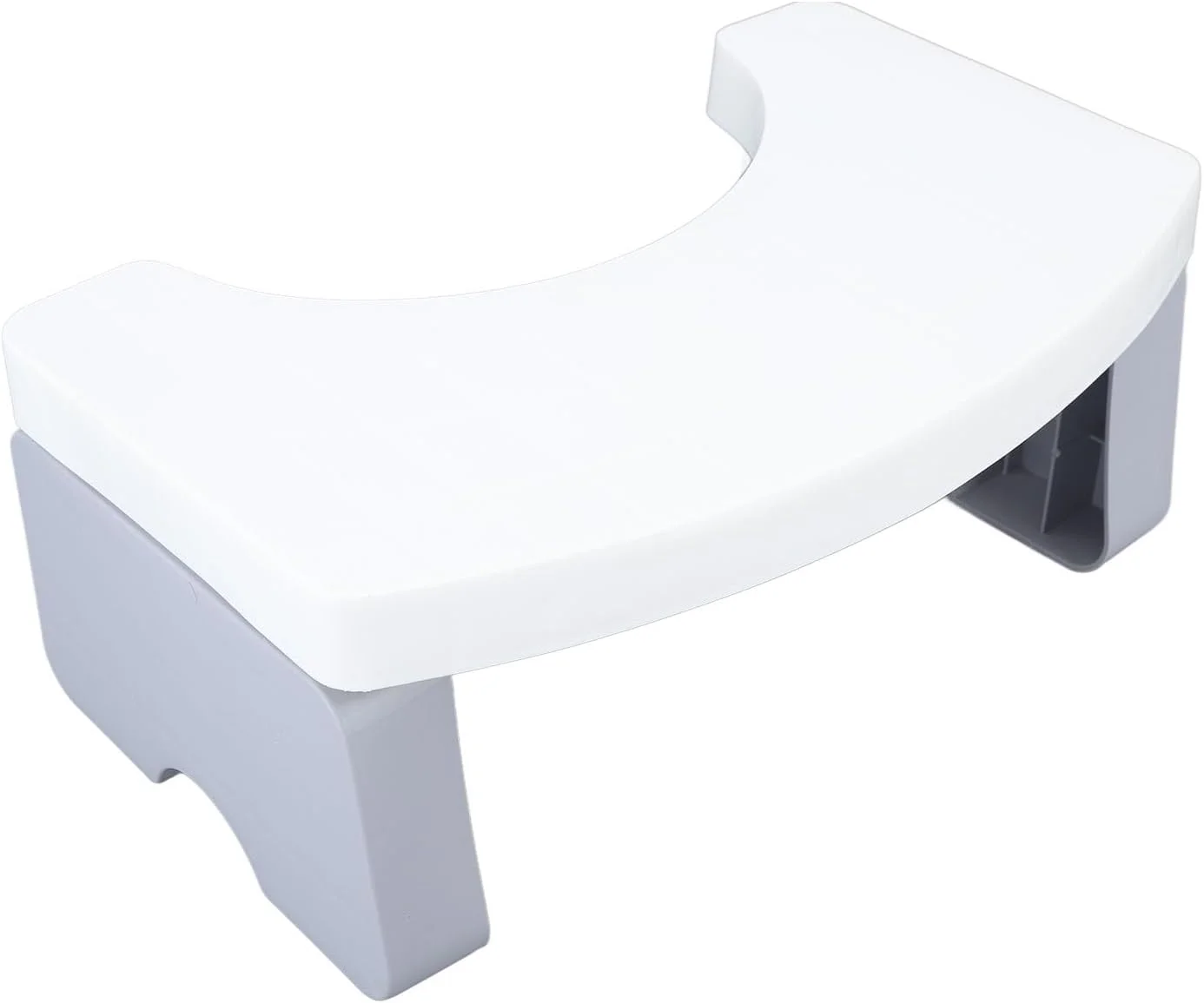 چهارپایه تاشو Marhynchus، چهارپایه قابل حمل برای درمان، ساخته شده از مواد PP، 39.5x21.5x17.5 سانتی متر (سفید)