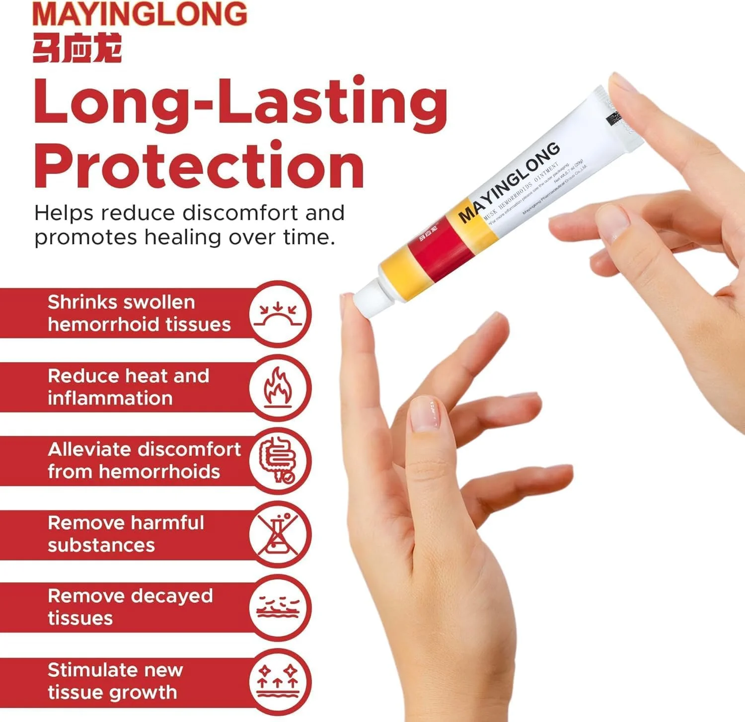 پماد موضعی برای رفع ناراحتی ناشی از بواسیر (3 عدد تیوپ 20 گرمی)، 60 گرم - فرمول قوی برای تسکین سریع، التیام خارش، سوزش و ناراحتی - درمان سریع الاثر برای کاهش تورم