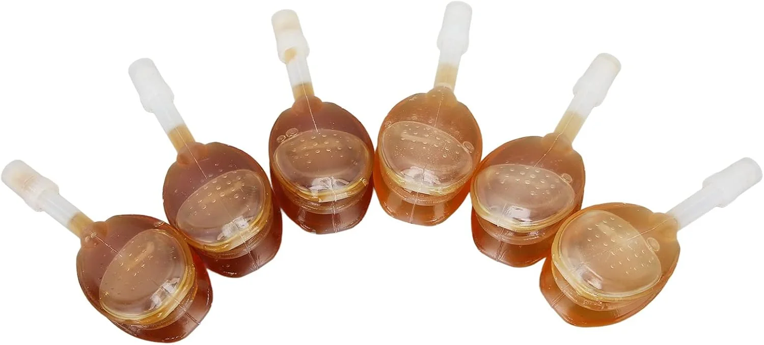 شیاف گلیسیرین مایع، شیاف های ایمن عصاره آلو برای رفع یبوست، 6 بسته برای استفاده خانگی کودکان