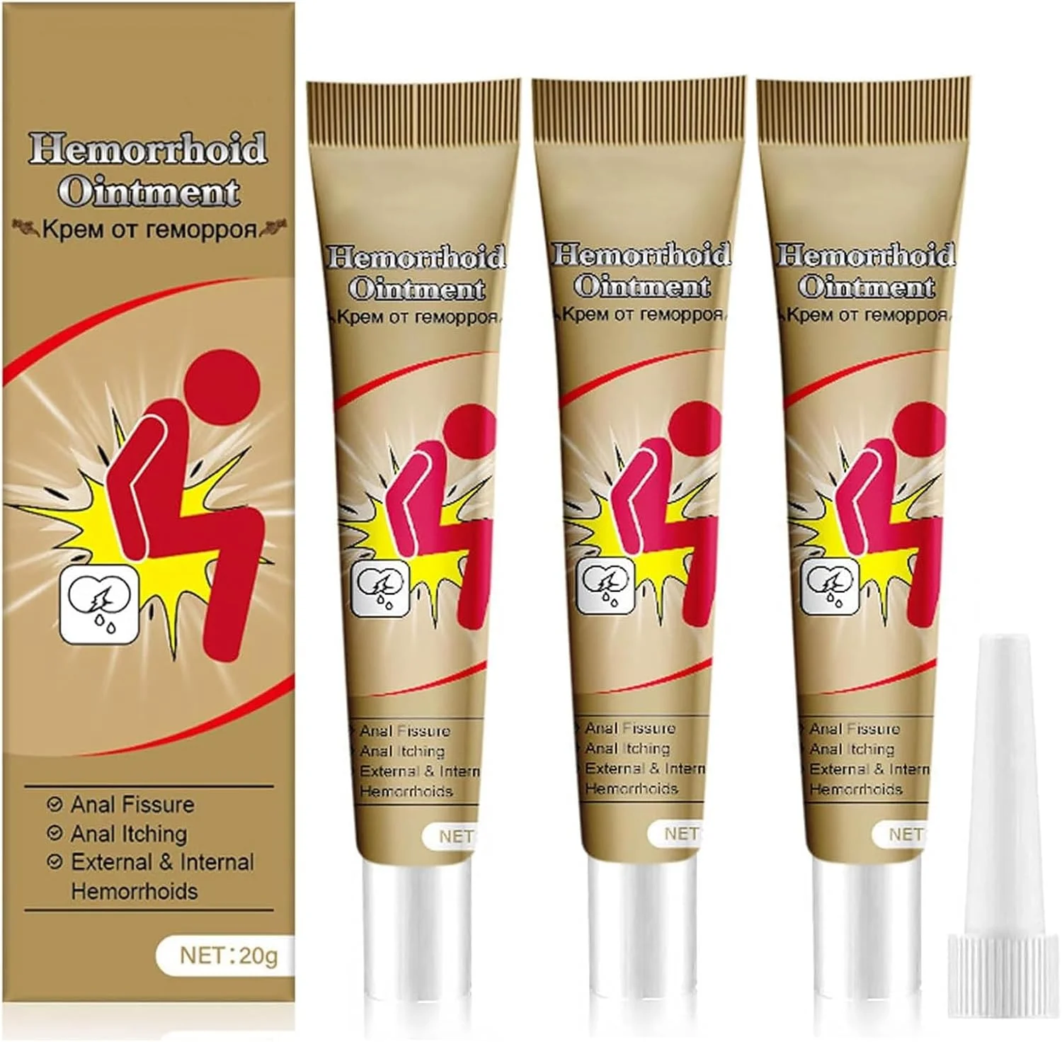 پماد گیاهی برای مراقبت از بدن، کرم ماساژ، کرم مراقبت از بدن برای آقایان و بانوان 20 گرم