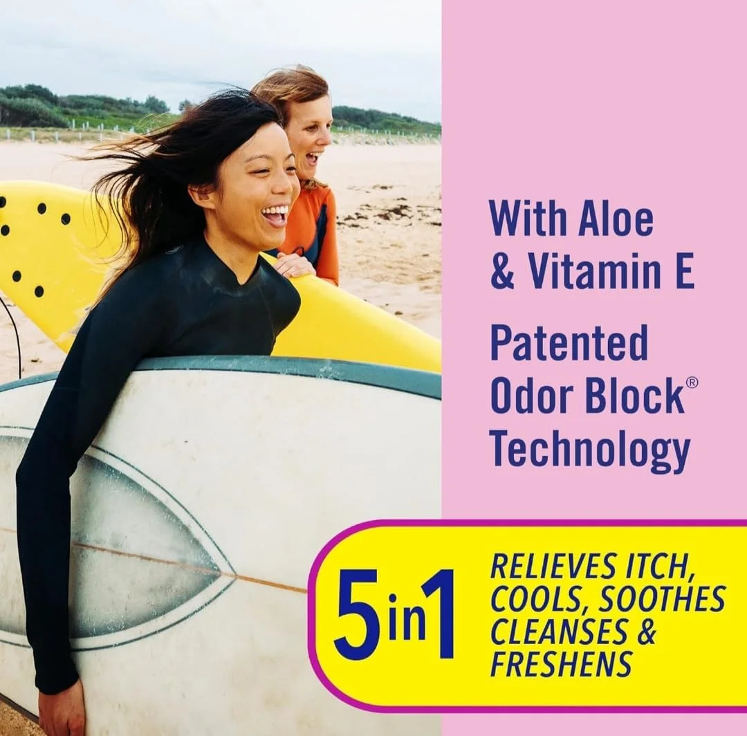 دستمال مرطوب بواسیر، فندق افسونگر و آلوئه ورا برای تسکین مطلوب درد، اثر خنک کننده و ضد عفونی کننده، دارای تاییدیه GMP، بسته 40 عددی