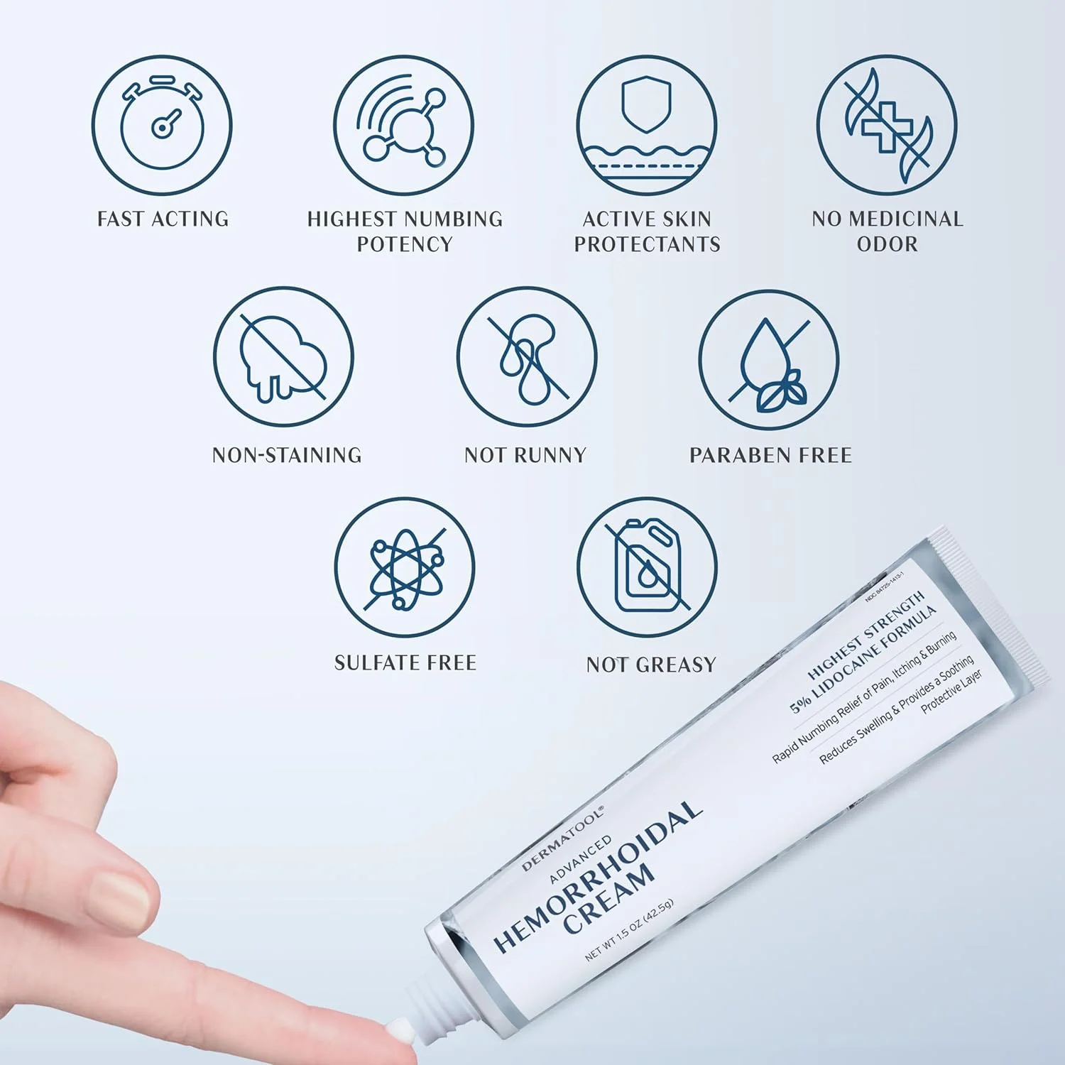 درمان بواسیر - کرم پیشرفته بواسیر حاوی 5% لیدوکائین و فنیل افرین - درمان کوچک کننده بواسیر - تسکین سریع درد، تورم، خونریزی، خارش و سوزش - شقاق و بواسیر