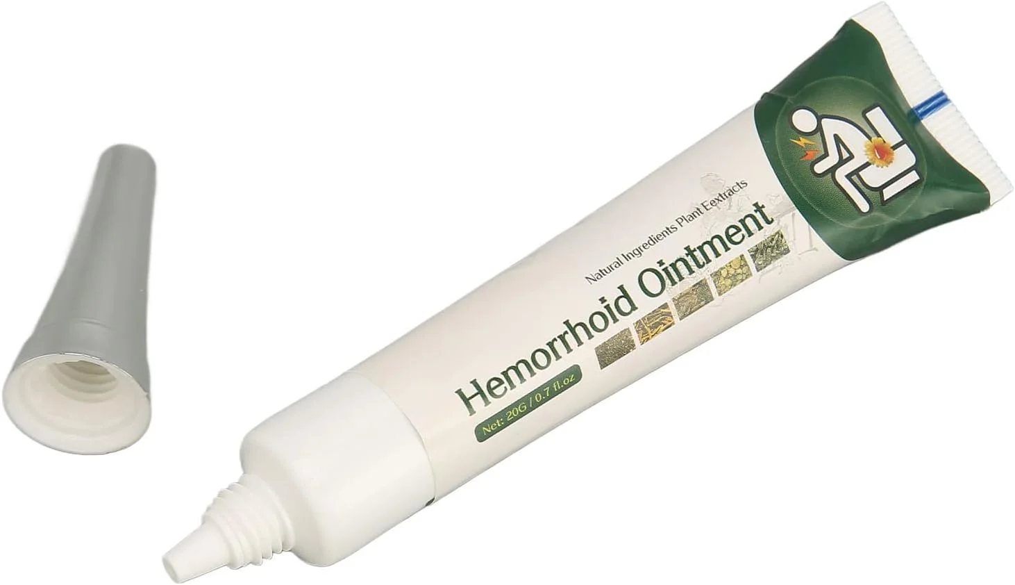 کرم مراقبت از هموروئید، تسکین سریع خارش و تورم، ملایم و غیر تحریک کننده، 2 عدد 20 گرمی