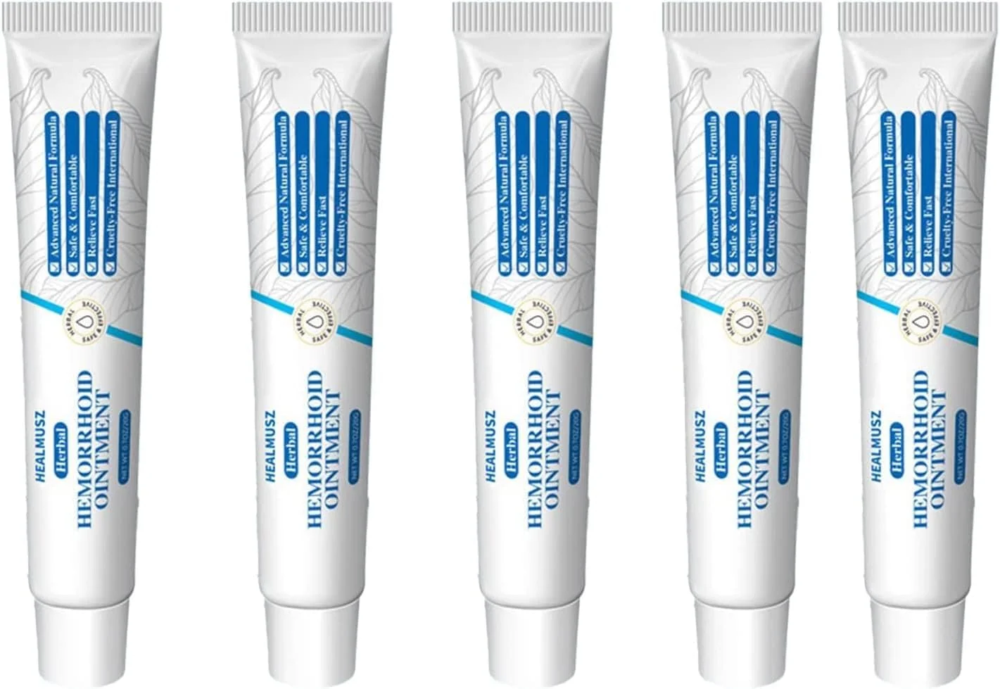 پماد گیاهی طبیعی برای رفع ، پماد گیاهی طبیعی برای رفع ، کرم گیاهی ارگانیک برای ، پماد - تسکین دهنده تورم، (5 عدد)