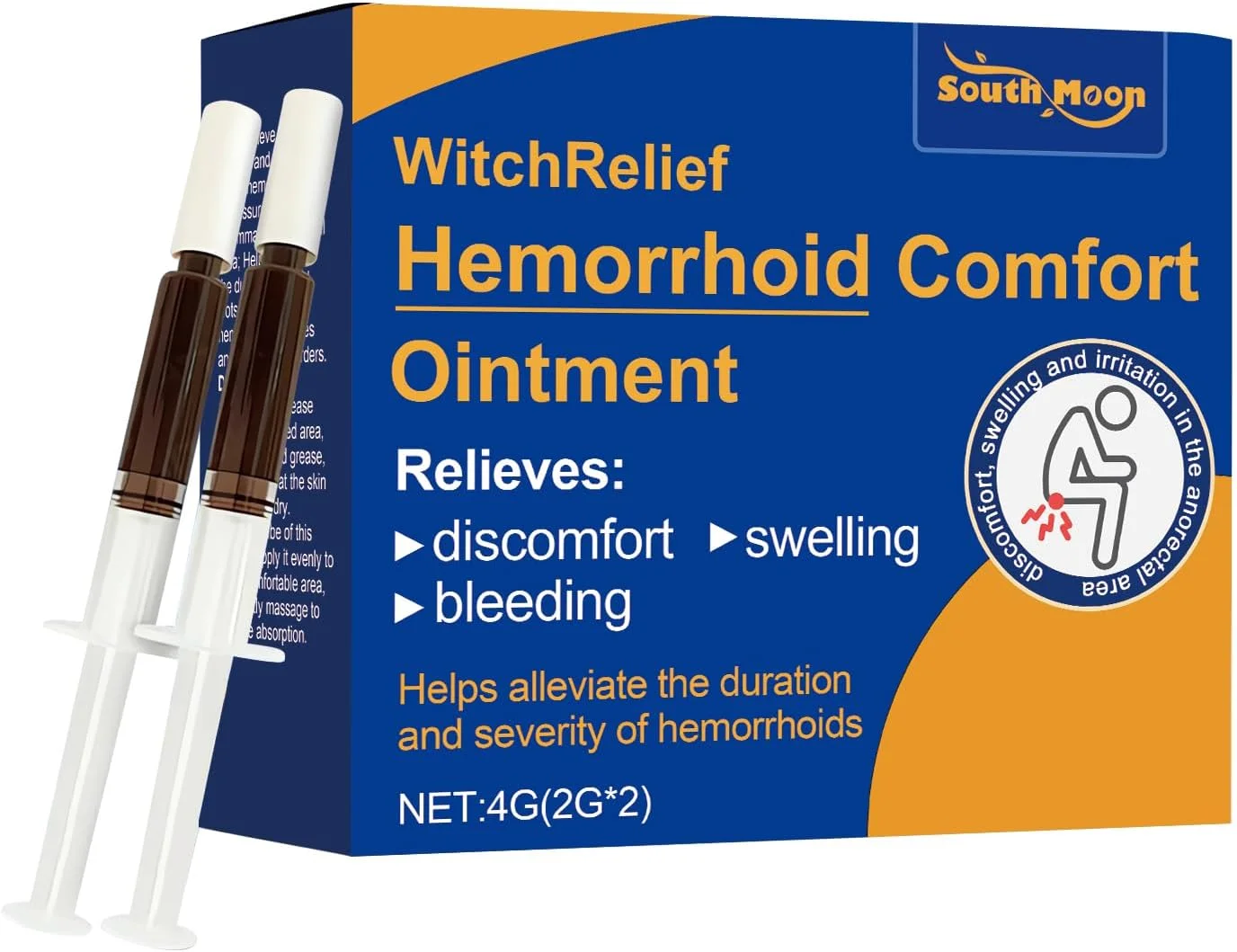 شیاف بواسیر – پماد بواسیر حاوی ریشه سوفورا و شیرین بیان، تسکین دهنده پوست، خنک کننده، جذب سریع، 2 عدد شیاف