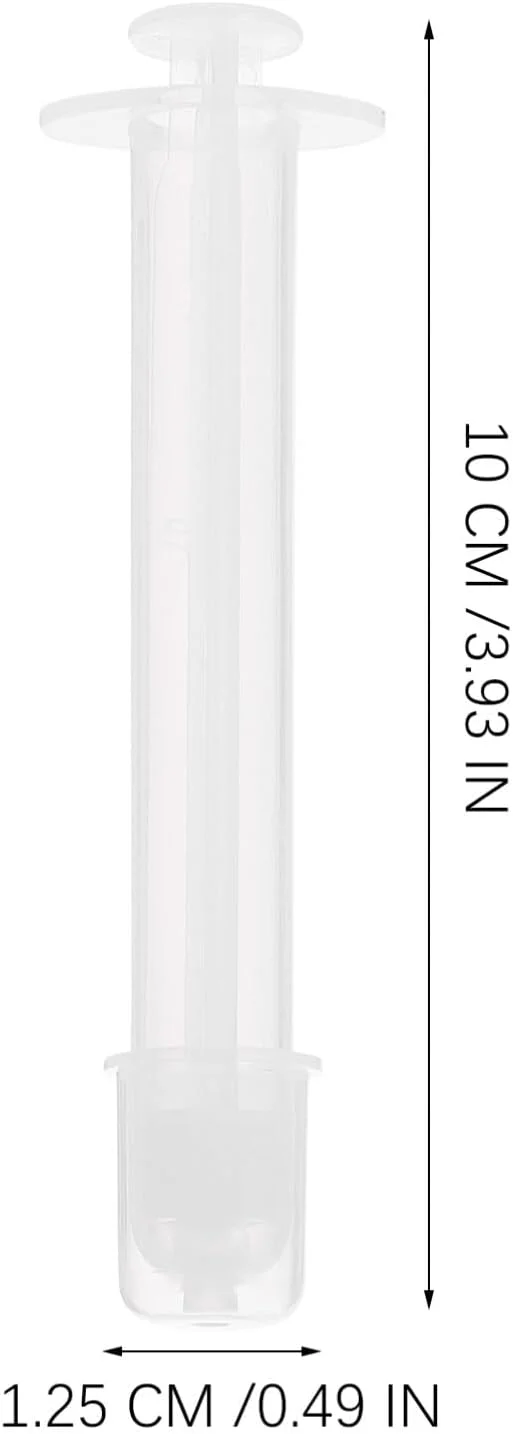 اپلیکاتور شیاف GIDEO: 20 عدد اپلیکاتور روان کننده، اپلیکاتور هموروئید، سرنگ پماد کرم هموروئید برای زنان